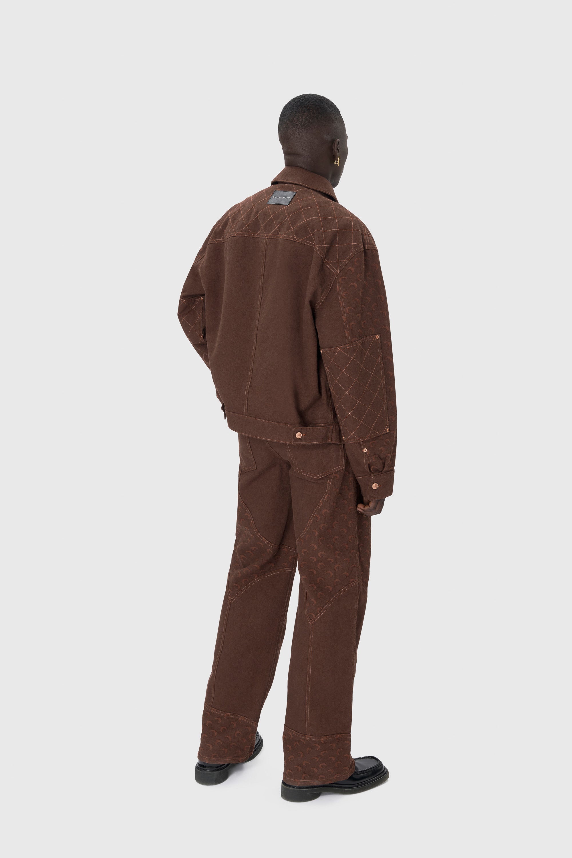 Moon Jacquard Twill Workwear Jacket - 8