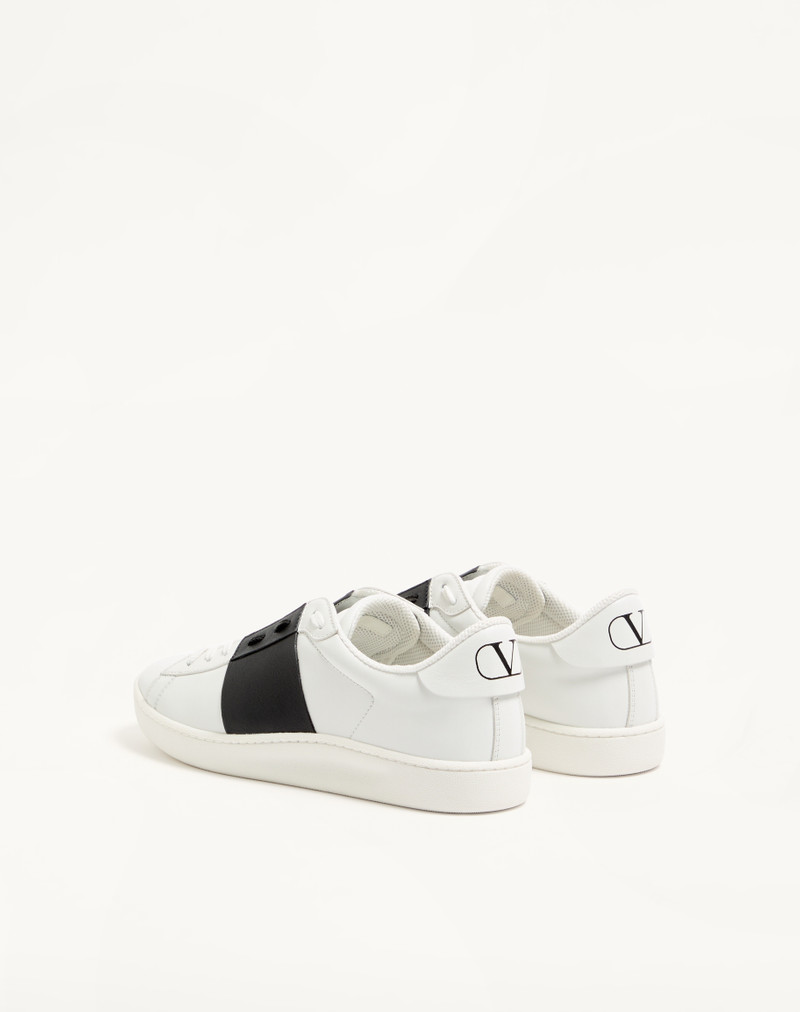 Valentino OPEN ROYCO SNEAKER IN NAPPA CALFSKIN outlook