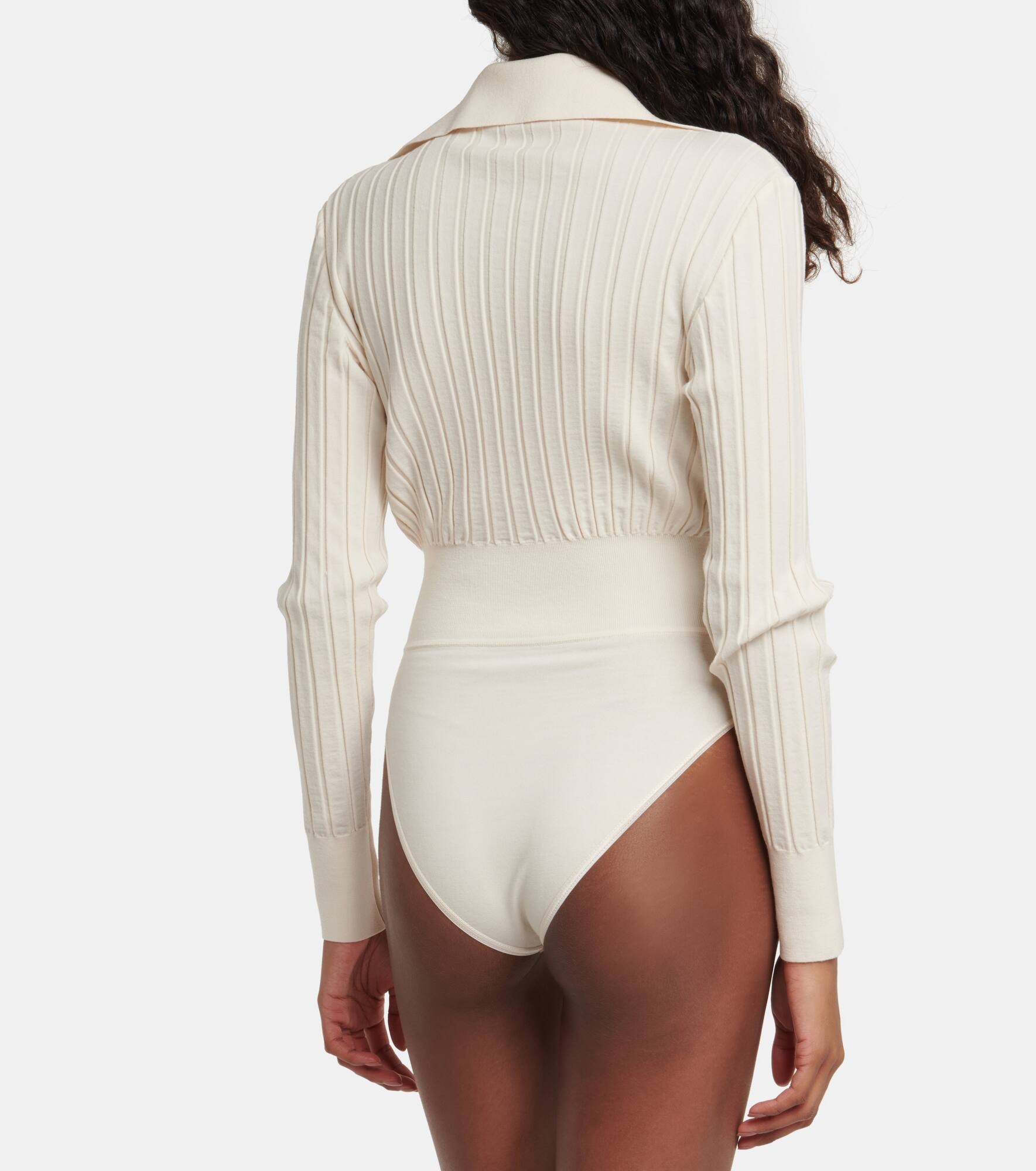 Ambra wool-blend bodysuit - 4