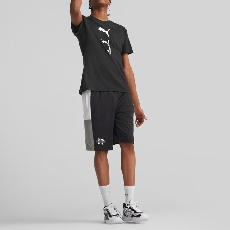 PUMA Training Basketball Shorts 'Black' 848944-10 - 3