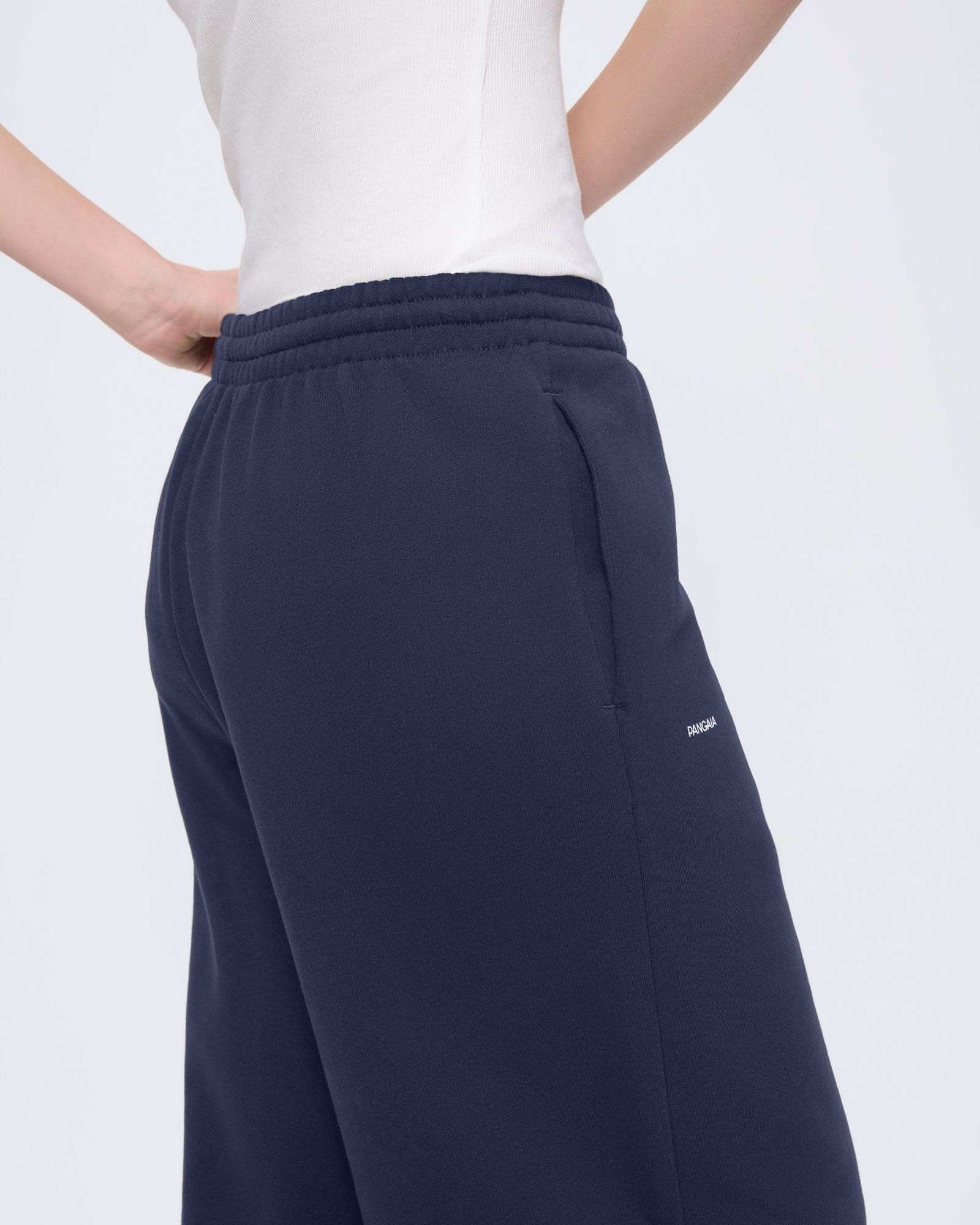 Womens 365 Heavyweight Straight Leg Track Pants - Navy - 5