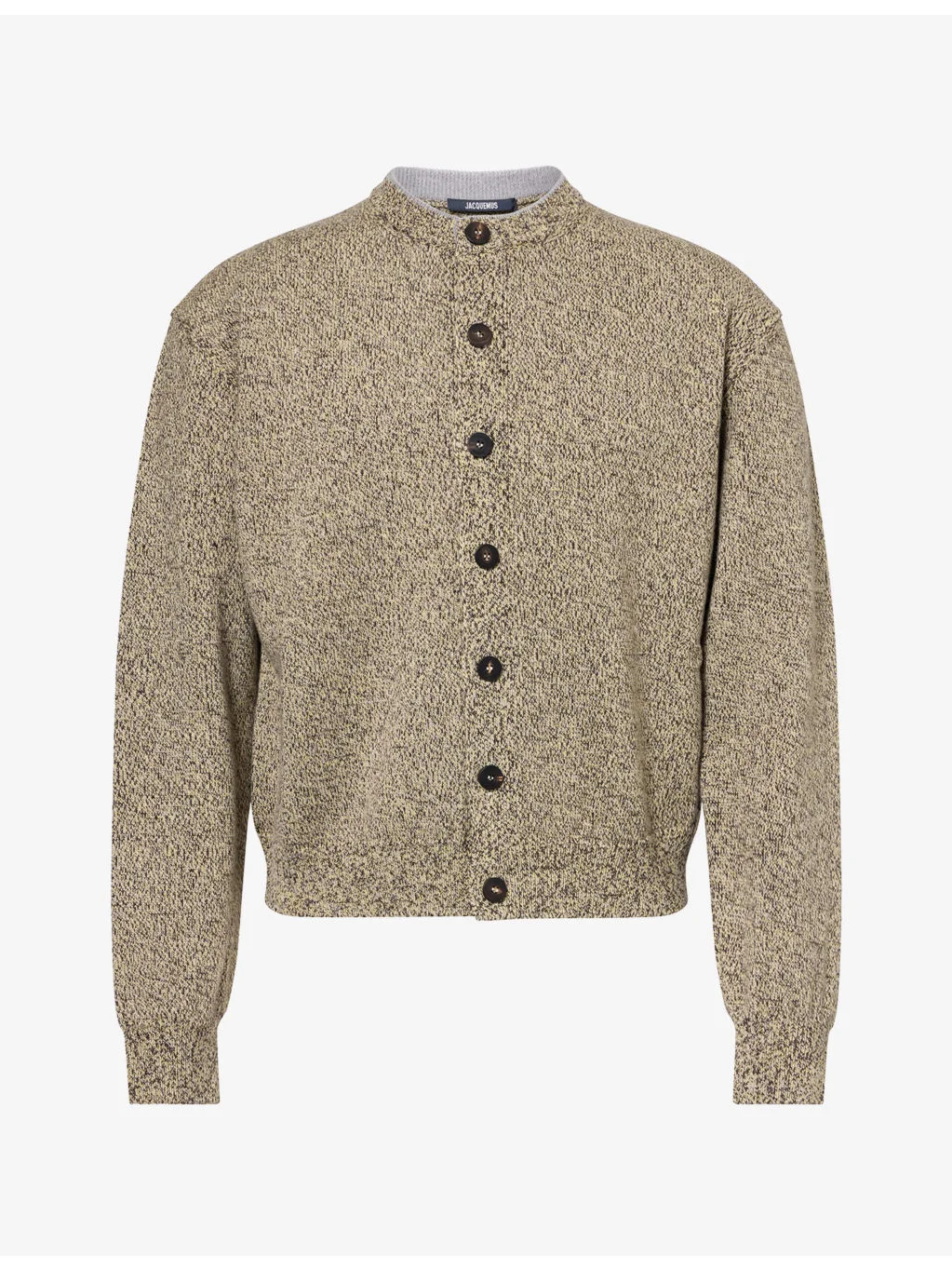 Mottled-Knit Wool-Blend Jumper - 1