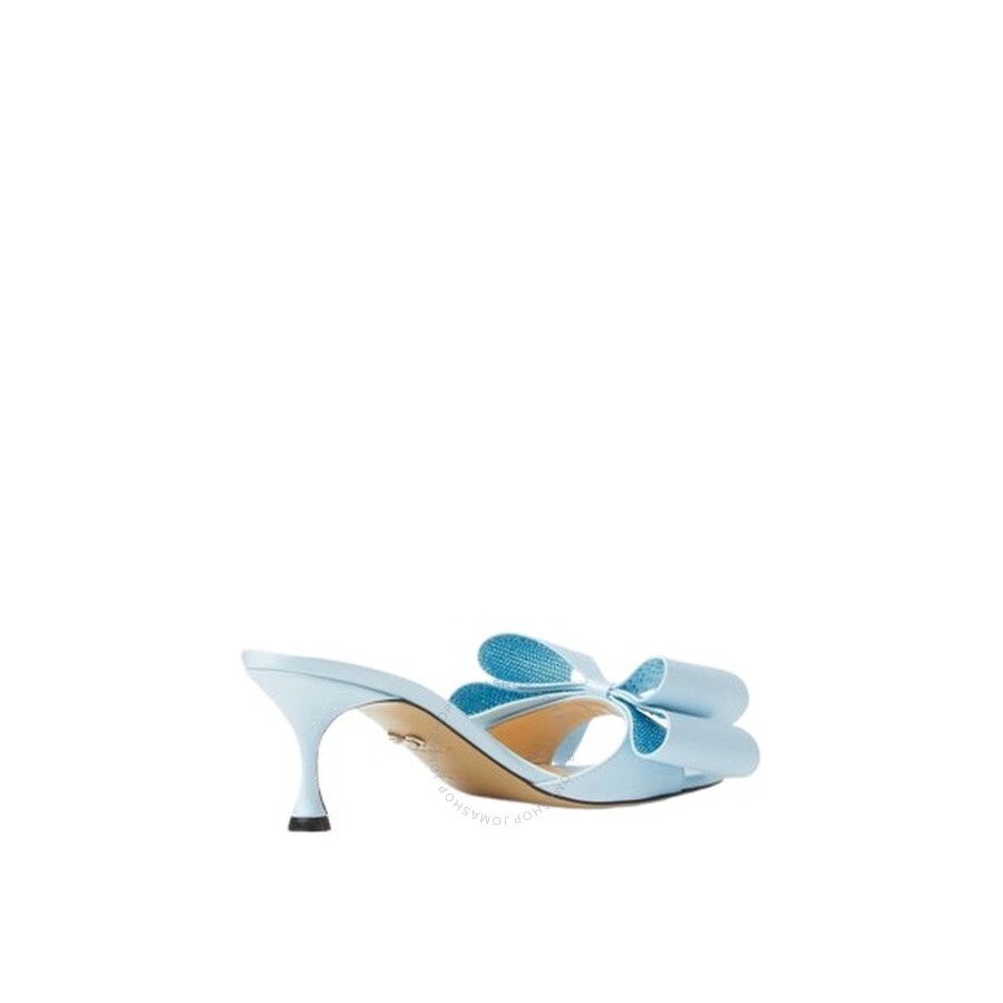 Mach & Mach Satin Double Bow Mule - 3