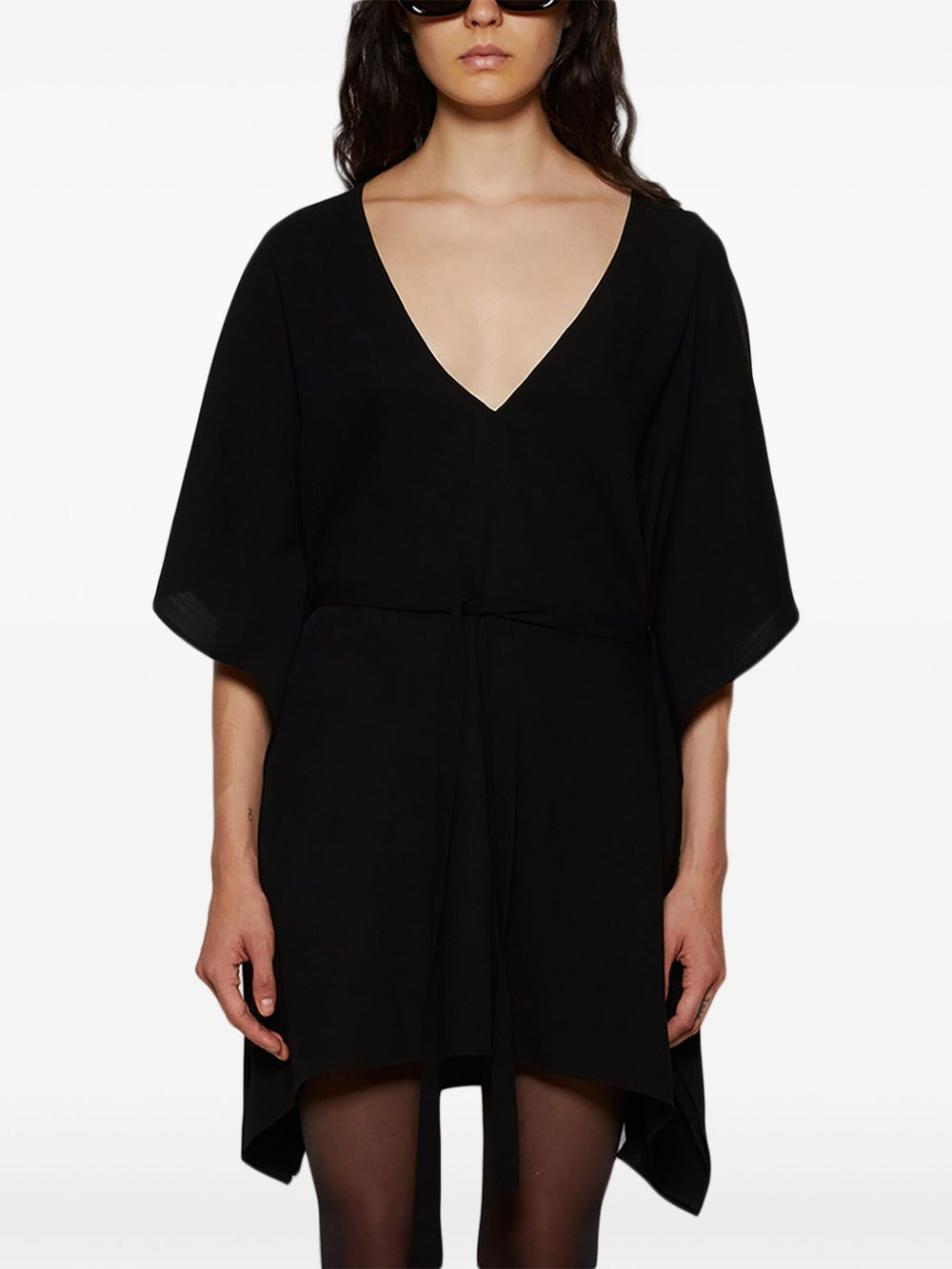 kaftan mini dress - 2