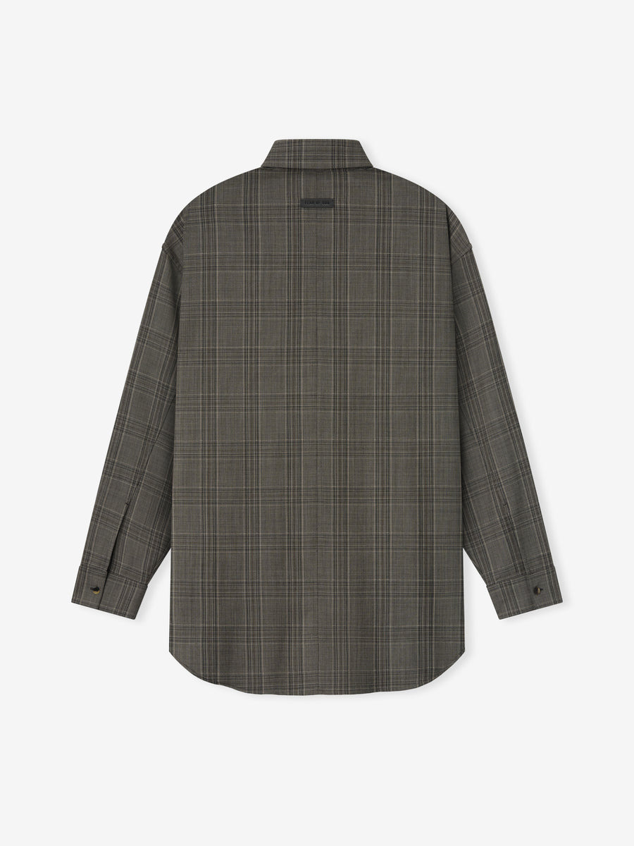 Wool Relaxed Classic Shirt - 2