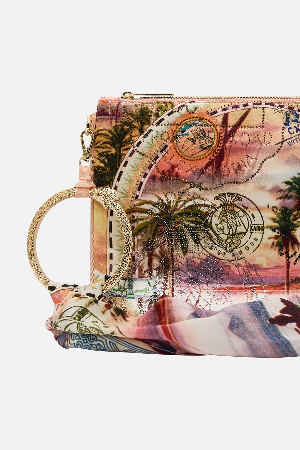 RING SCARF CLUTCH - 2