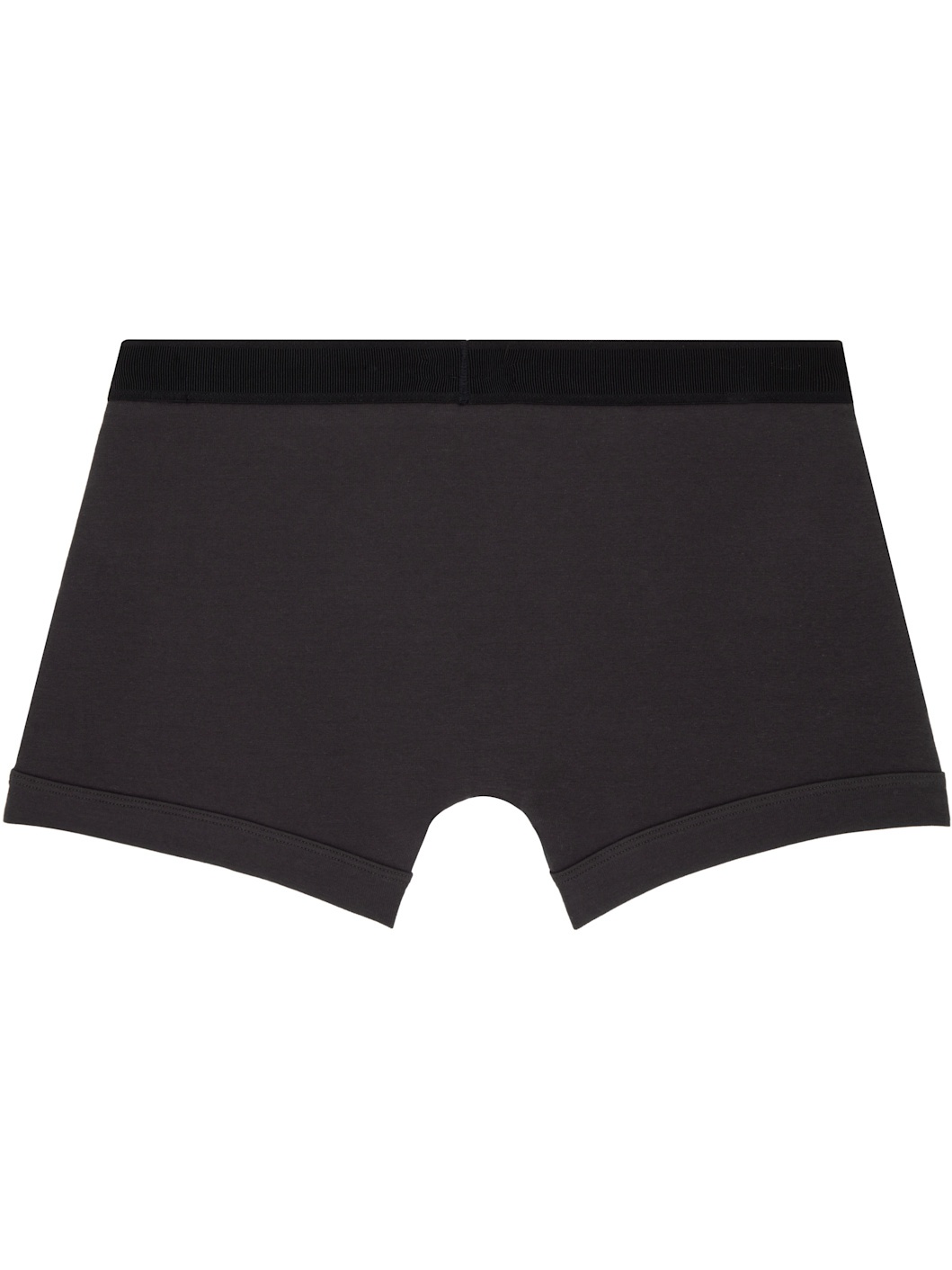 Gray Cotton Boxer Briefs - 2