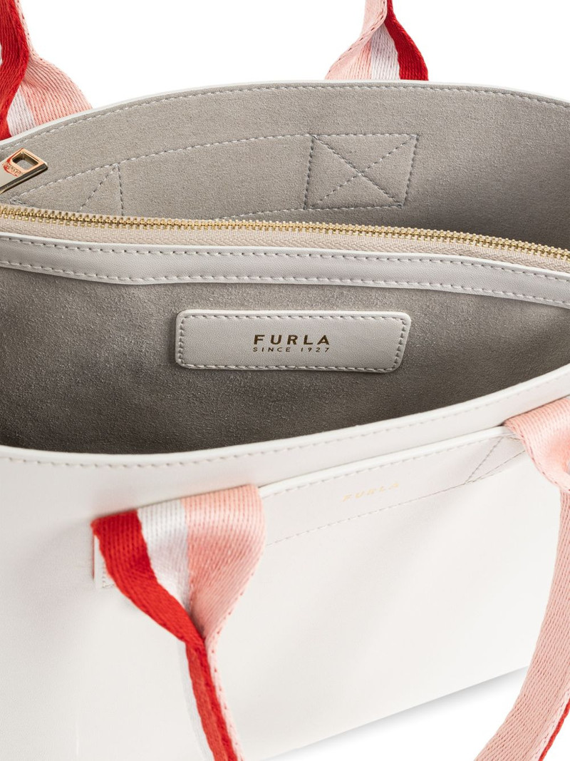striped handle tote bag 5
