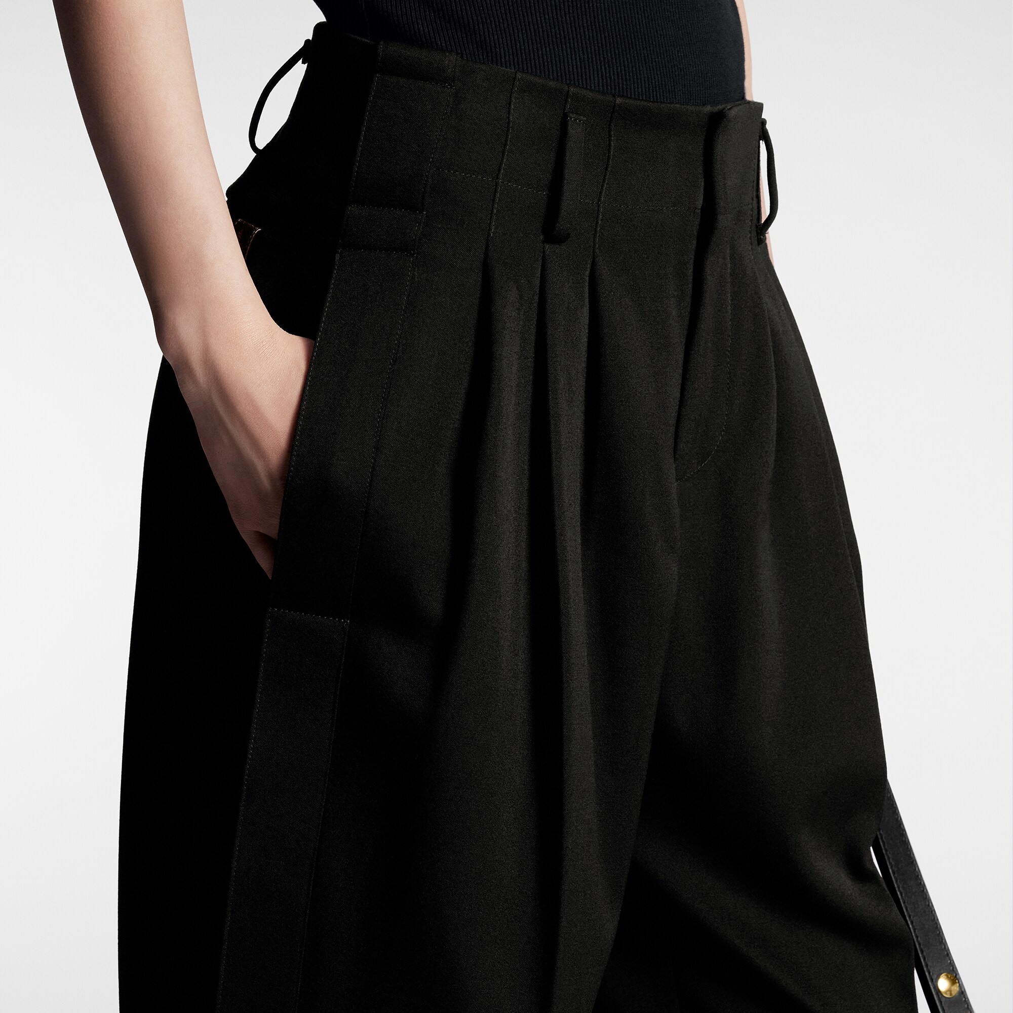 Masculine Tailored Pants - 2