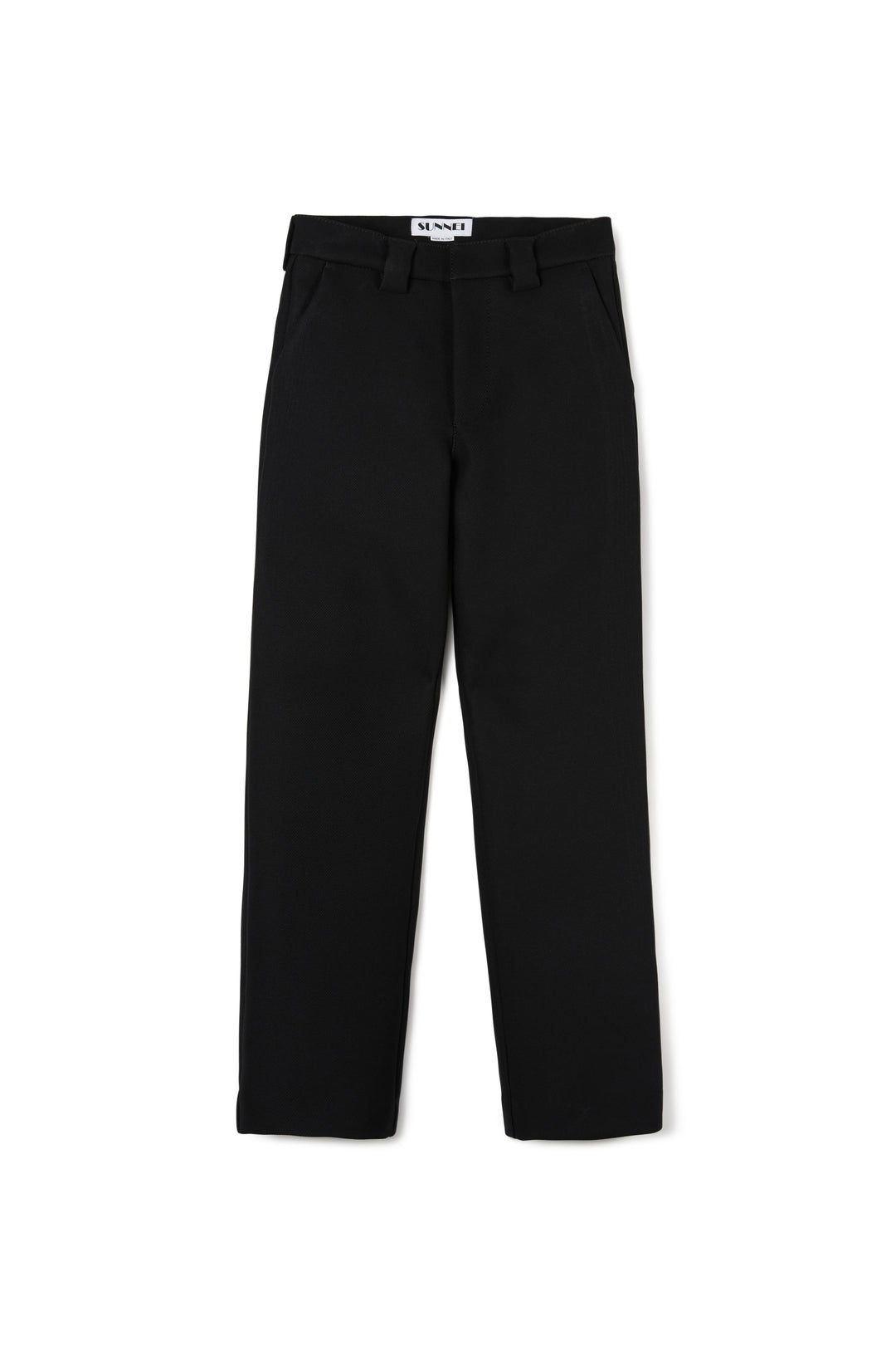 STRAIGHT TAILORED PANTS / black - 1