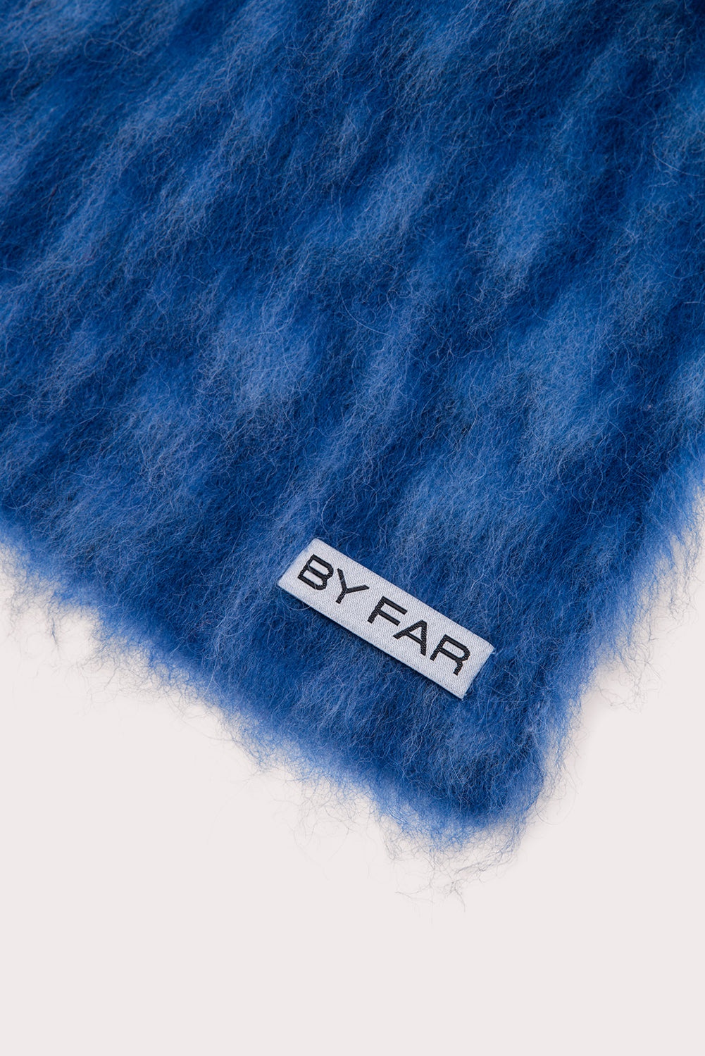 CLIFFORD SCARF CERULEAN BLUE ALPACA - 2