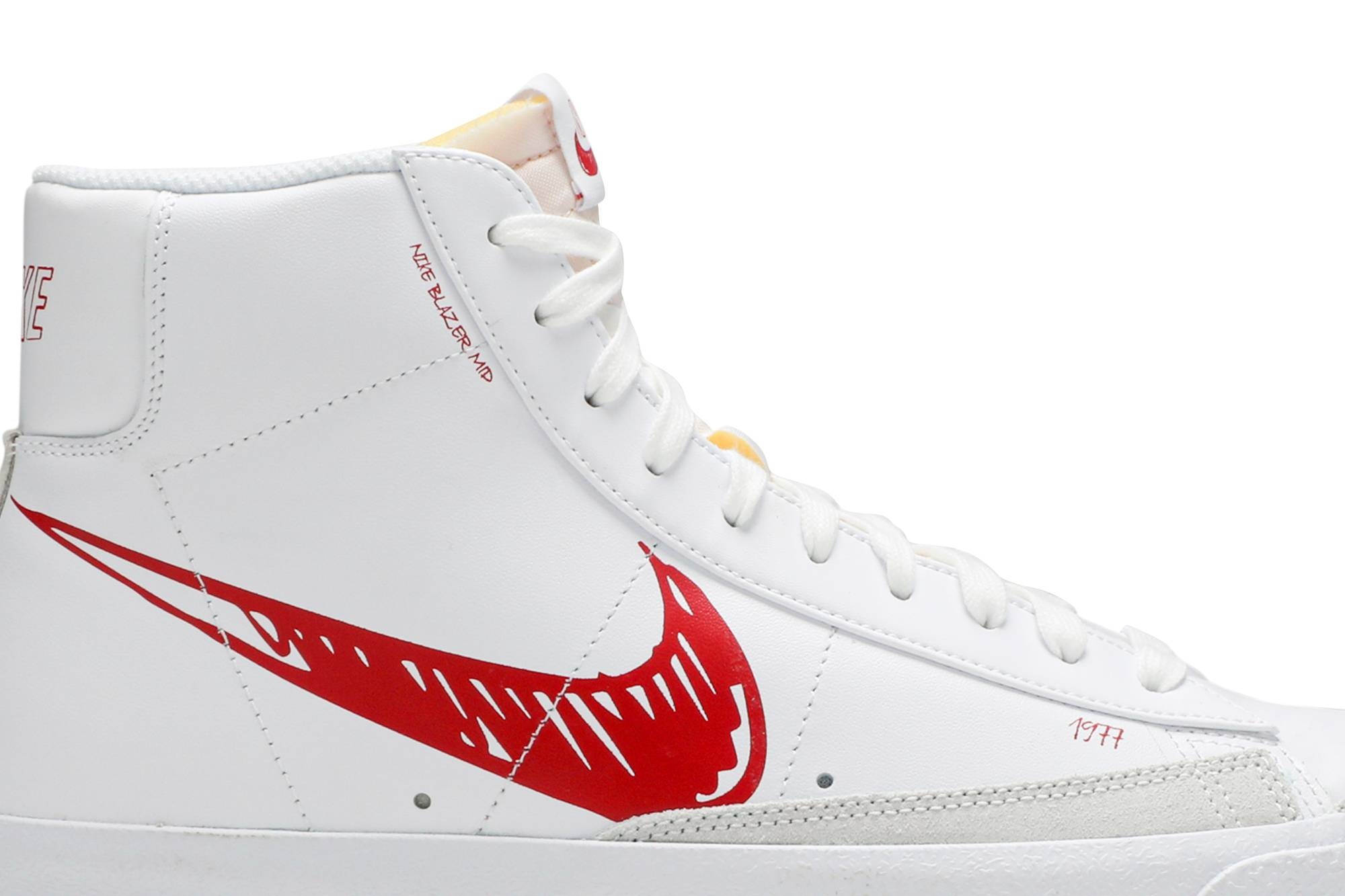 Blazer Mid 77 'Sketch - Red' - 2