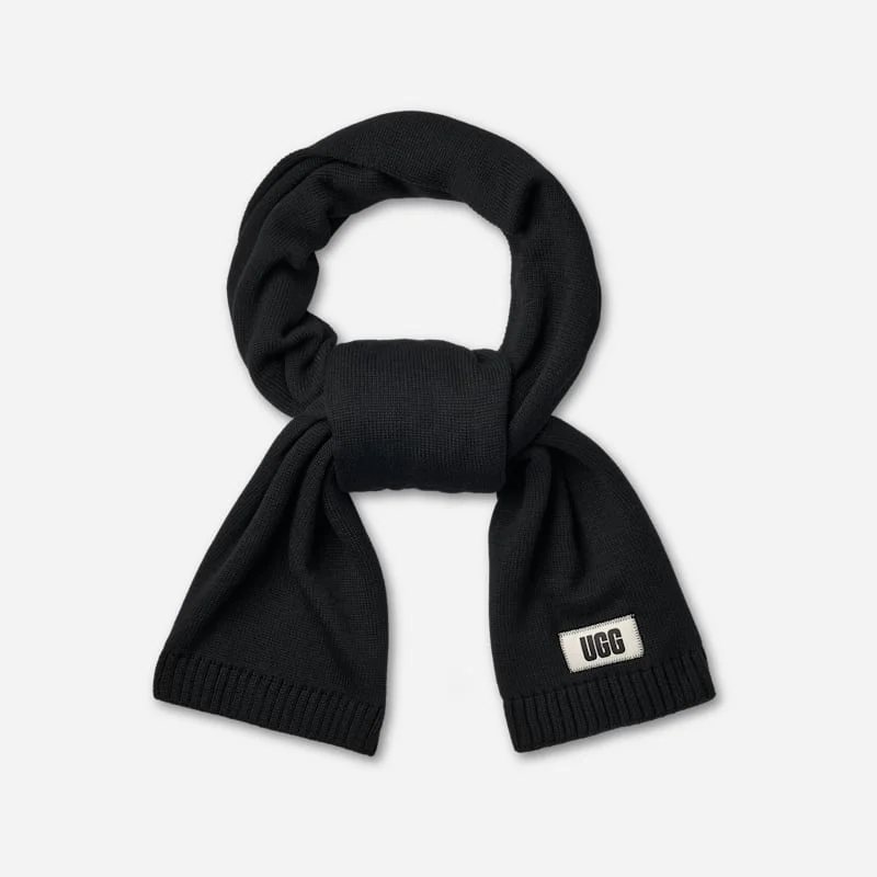® Men's Lightweight Scarf in Black - 1
