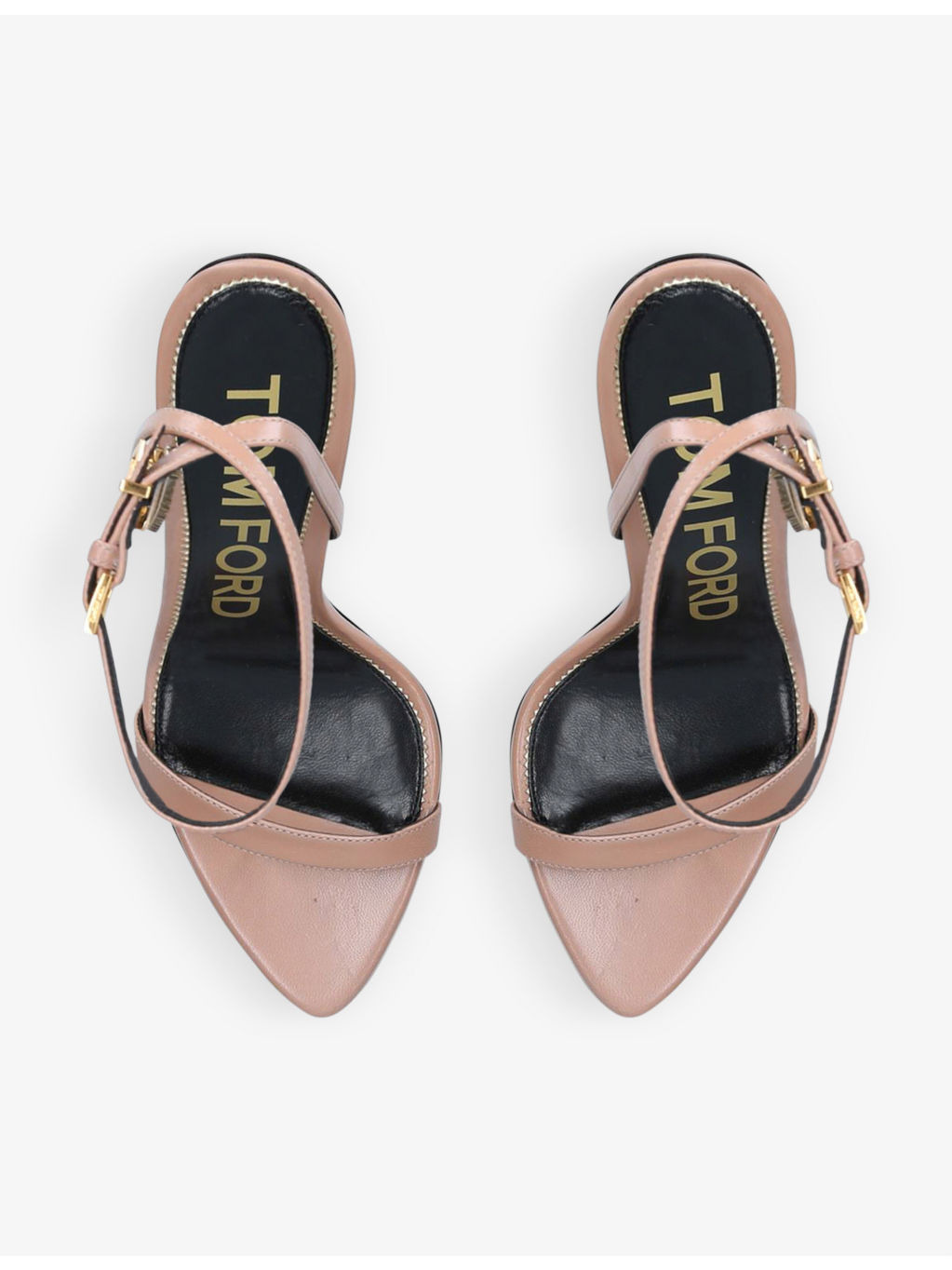 Padlock leather heeled sandals - 2