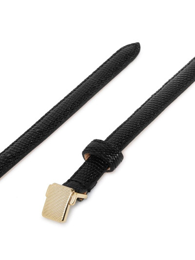 Lemaire skinny leather belt outlook