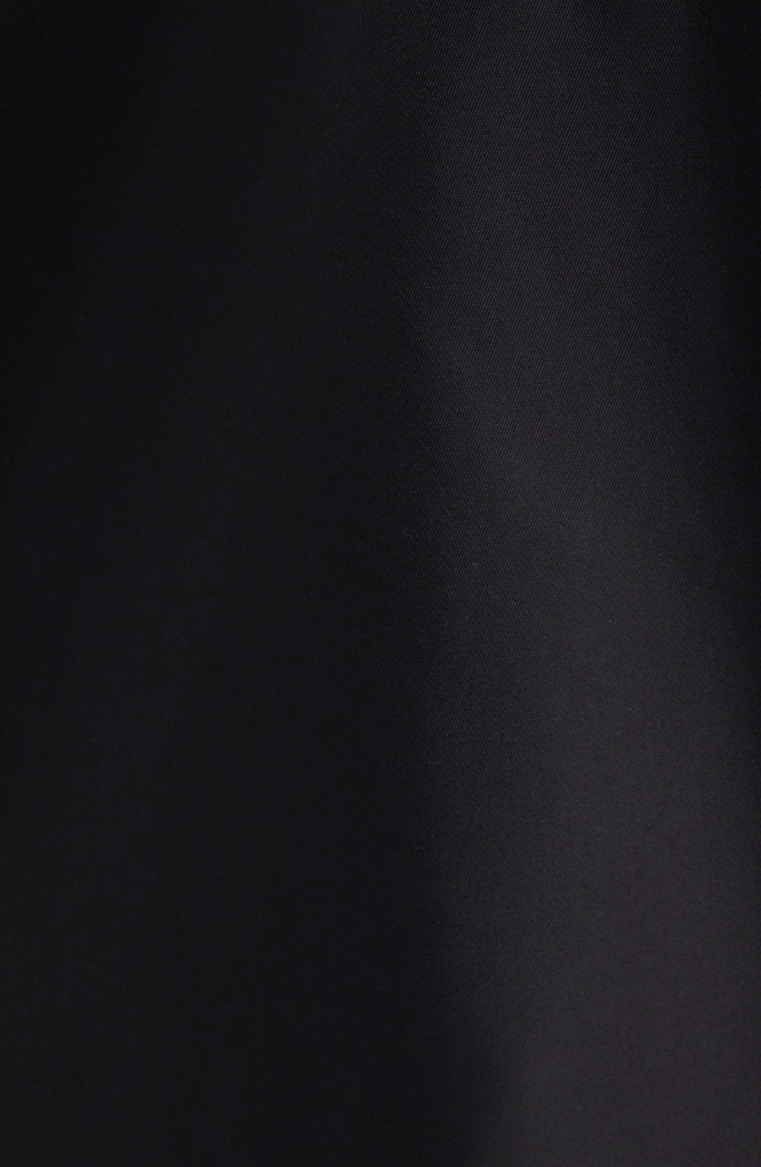 Versace Nylon Twill Hooded Windbreaker in Black at Nordstrom - 5