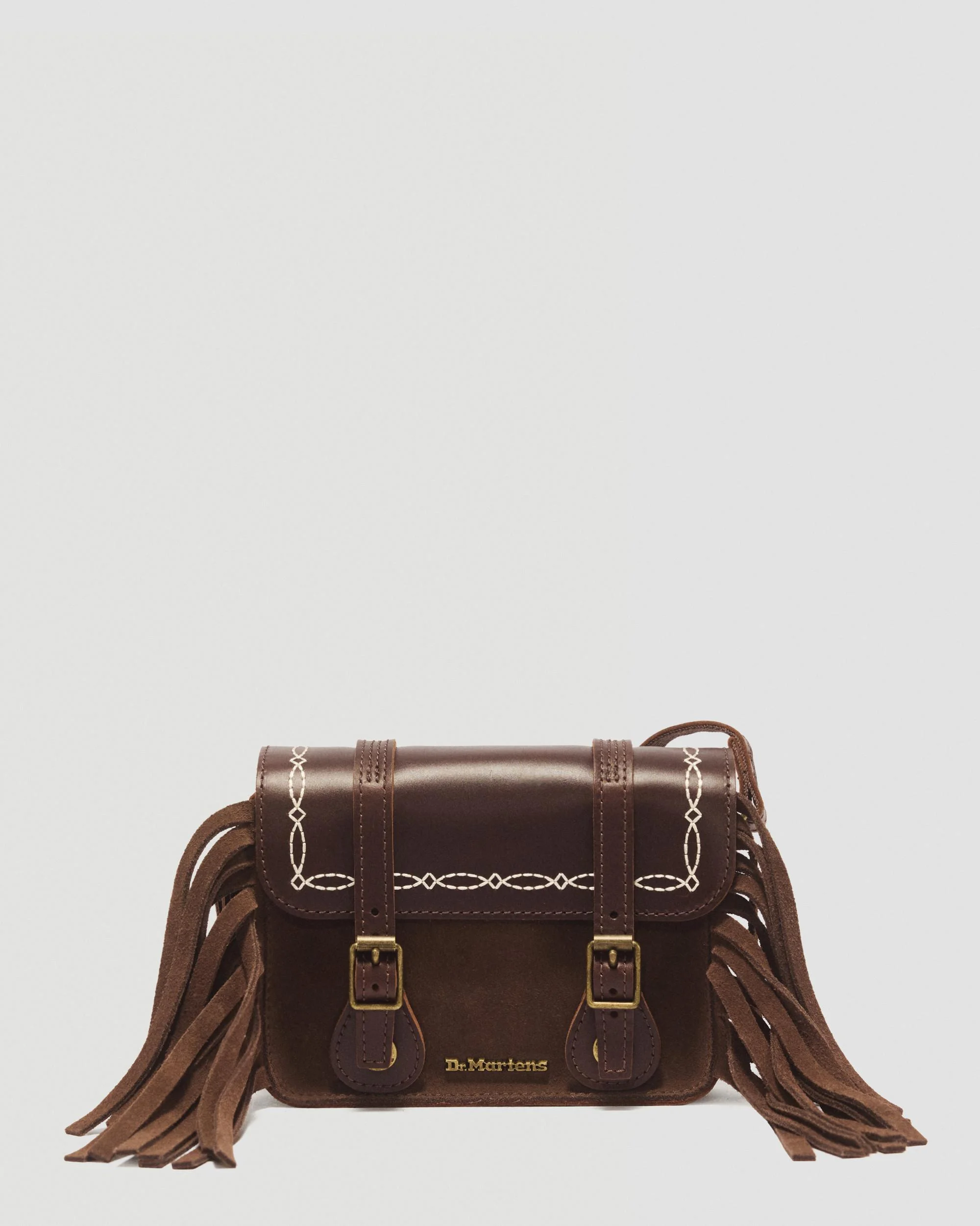 7" Desert Rodeo Satchel Leather & Suede Satchel - 1