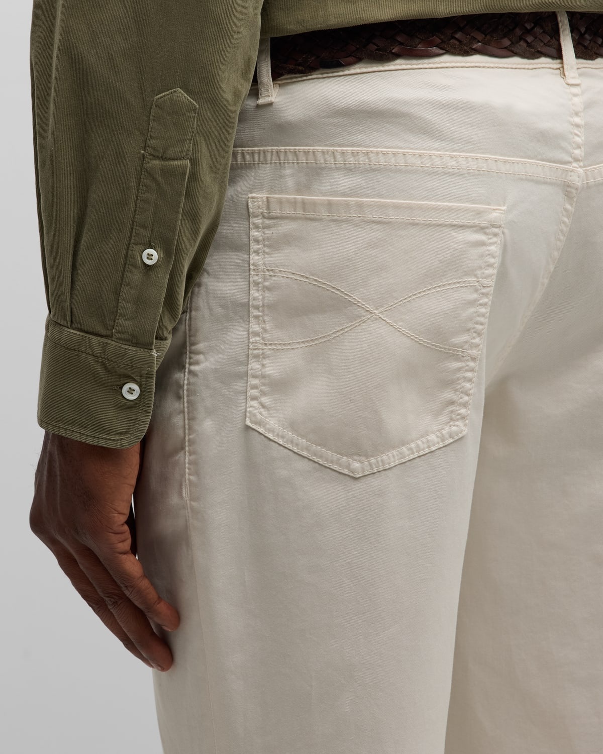 Men's Fine-Wale Corduroy Sport Shirt - 7