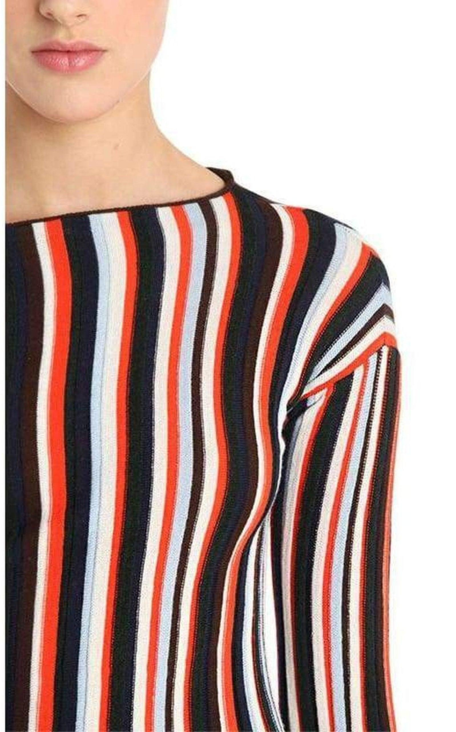 La Maille Striped Wool Knit Top - 5