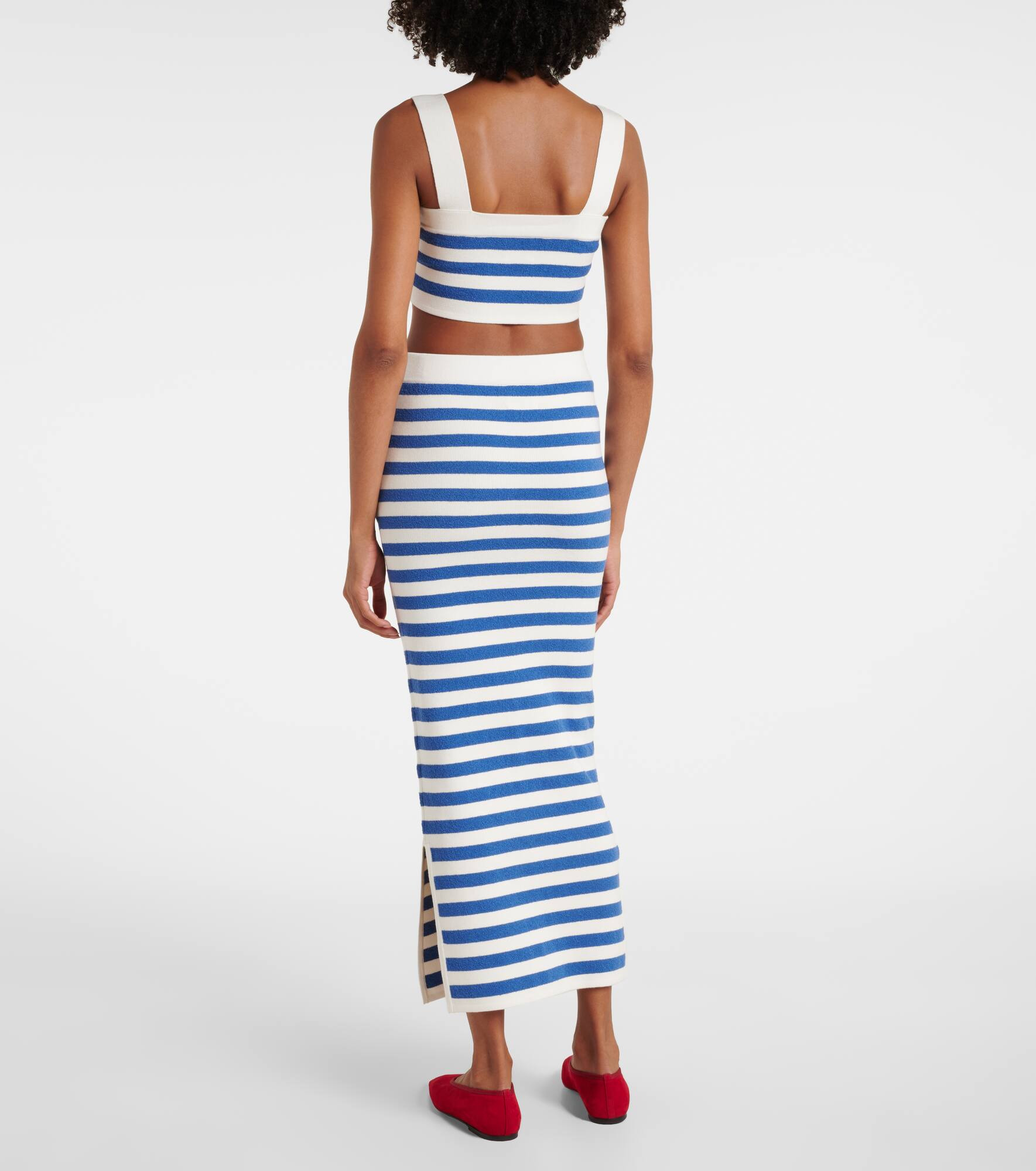 Ari striped pencil skirt - 3