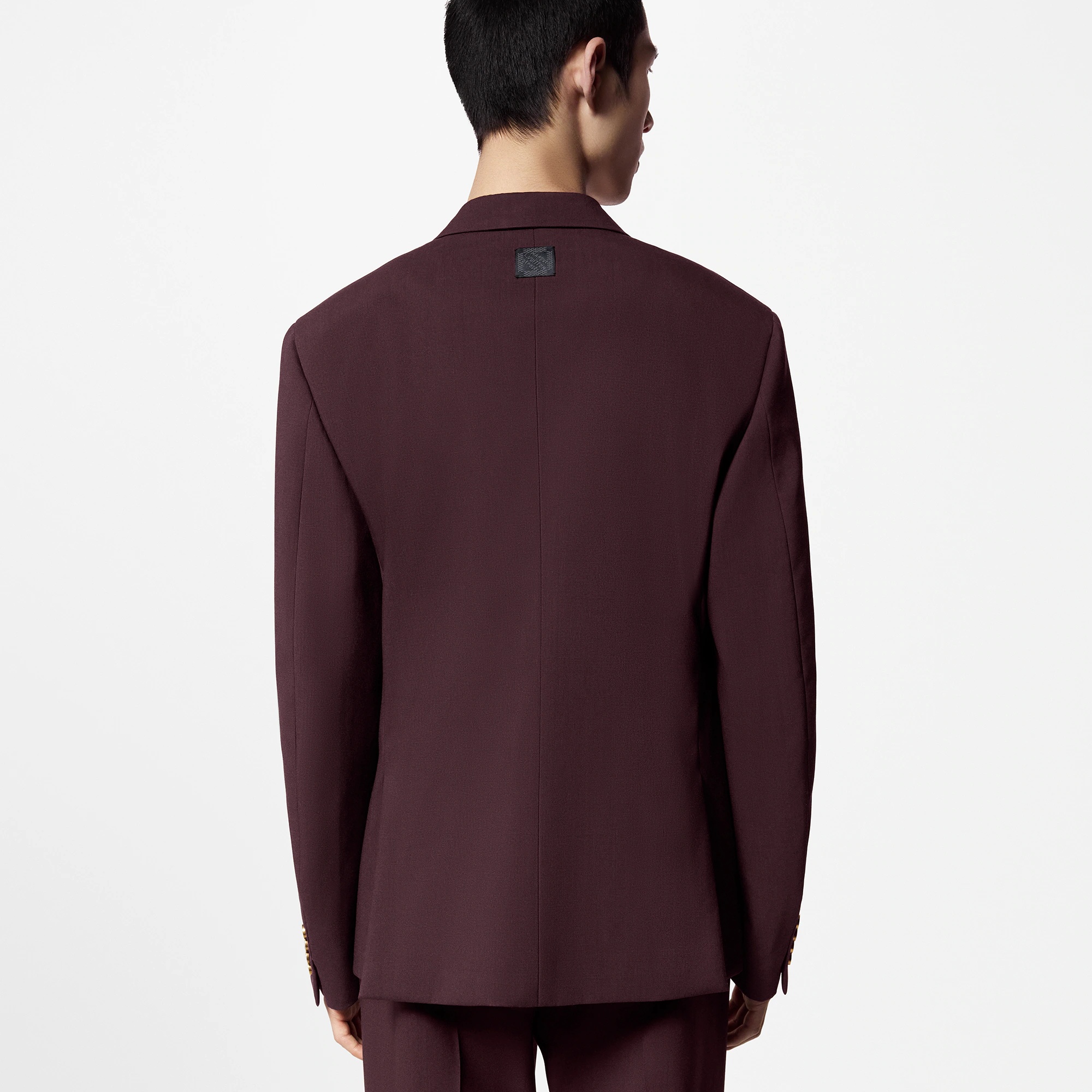 Double-Breasted  Tailored Wool Jacket - 5