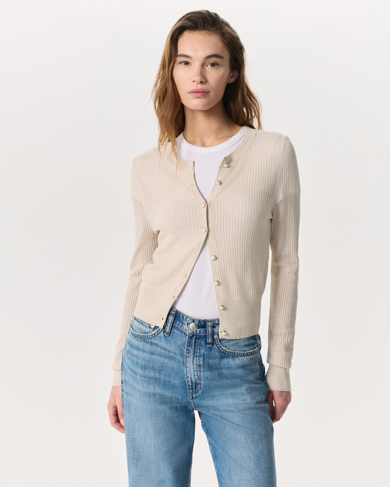 rag & bone Molly Open-Knit Cardigan outlook