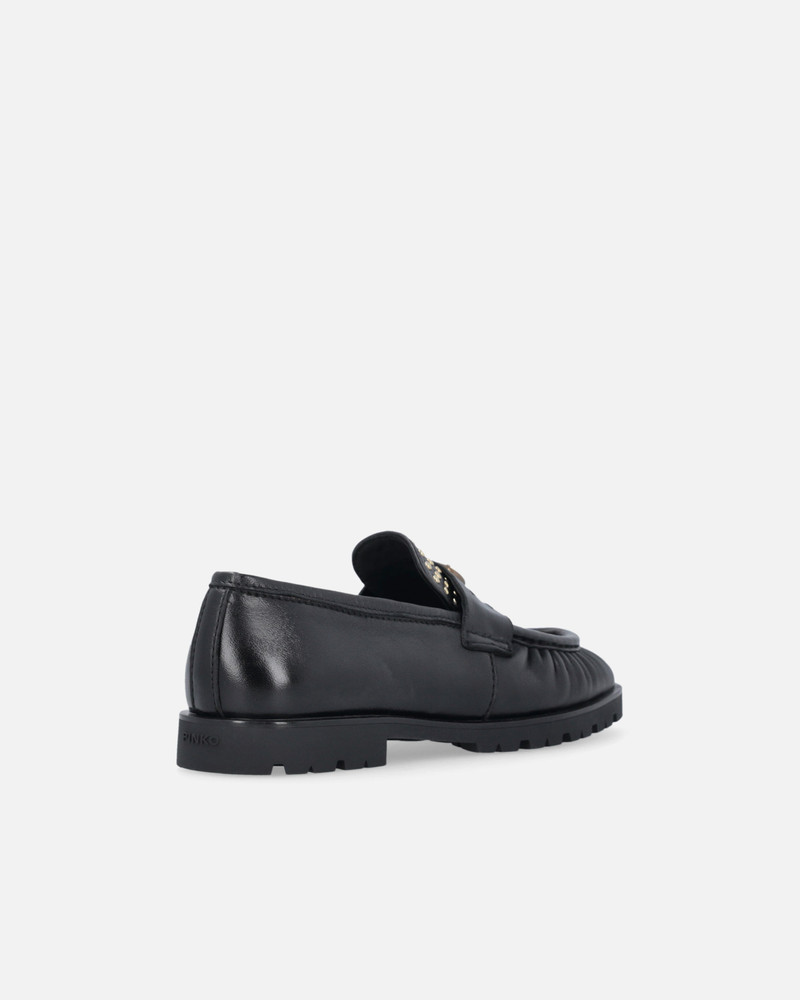 MOCCASINS WITH STUDS AND LOVE BIRDS LOGO PLAQUE 4