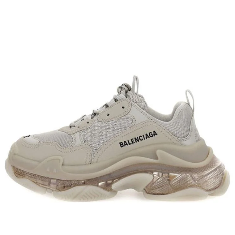 (WMNS) Balenciaga Triple S Sneaker 'Clear Sole - Beige' 544351W2GA19002 - 1