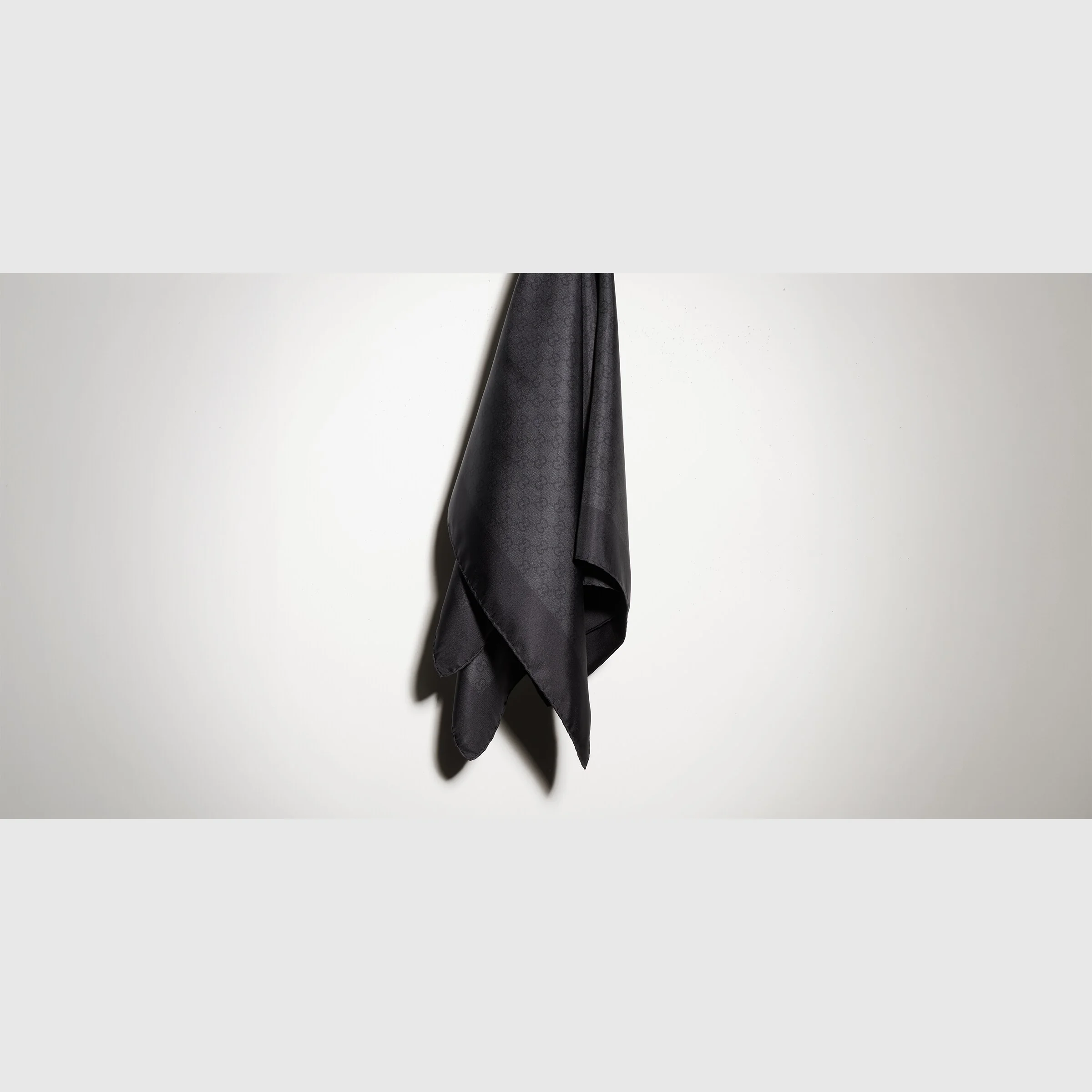 Printed silk twill carré - 1