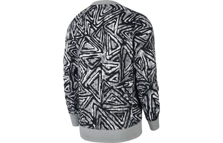 Nike SB Skateboard Printed Skate Crew 'Black Grey' BV8349-010 - 2