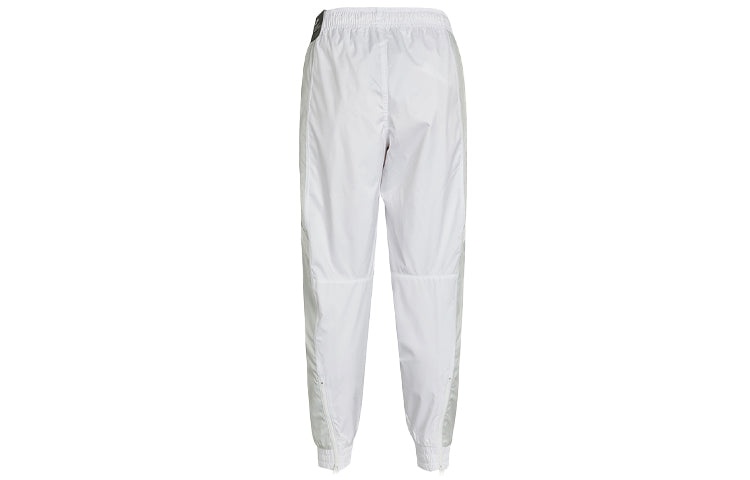 Nike Air Contrast Stitched Windproof Tie Woven Sweatpants For Men White DA0241-100 - 2