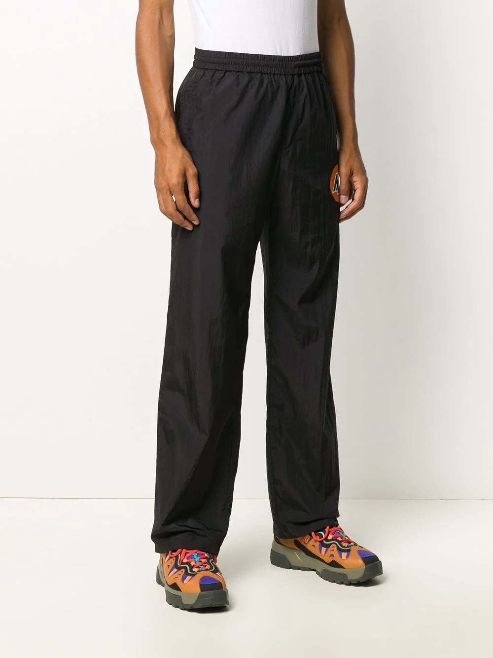 logo-print trousers - 3