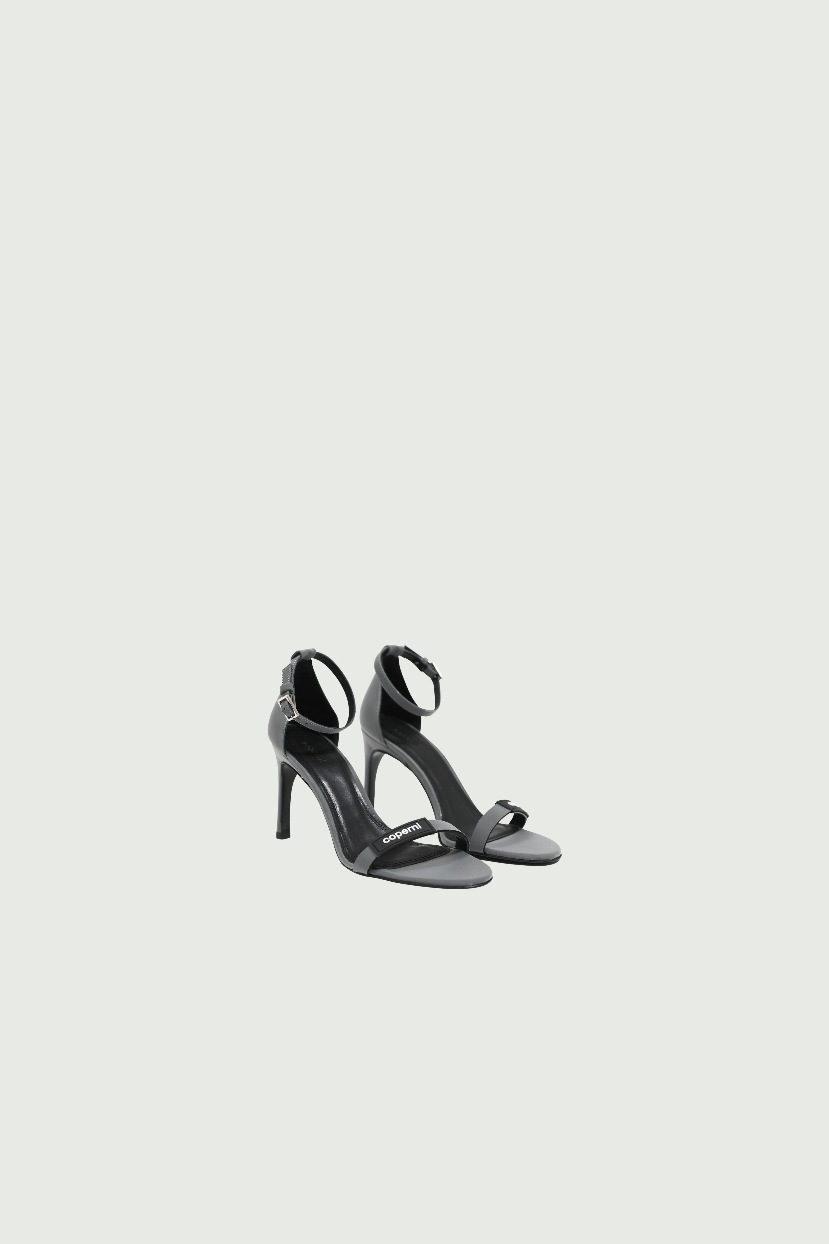Reflective Skinny Strap Logo Sandals - 3