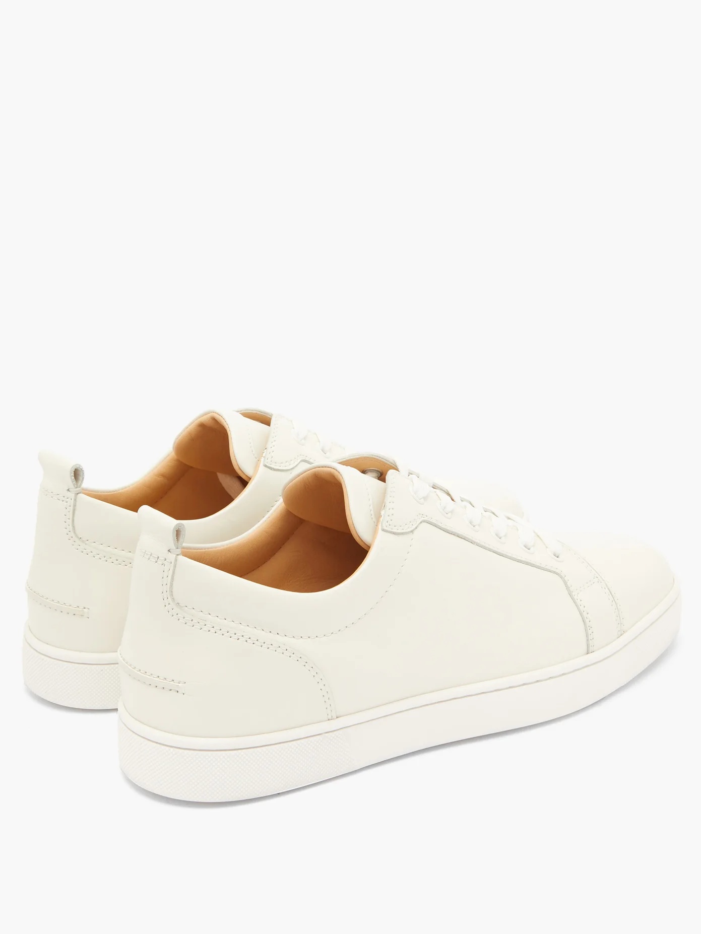 Louis Junior spike-embellished leather trainers - 4