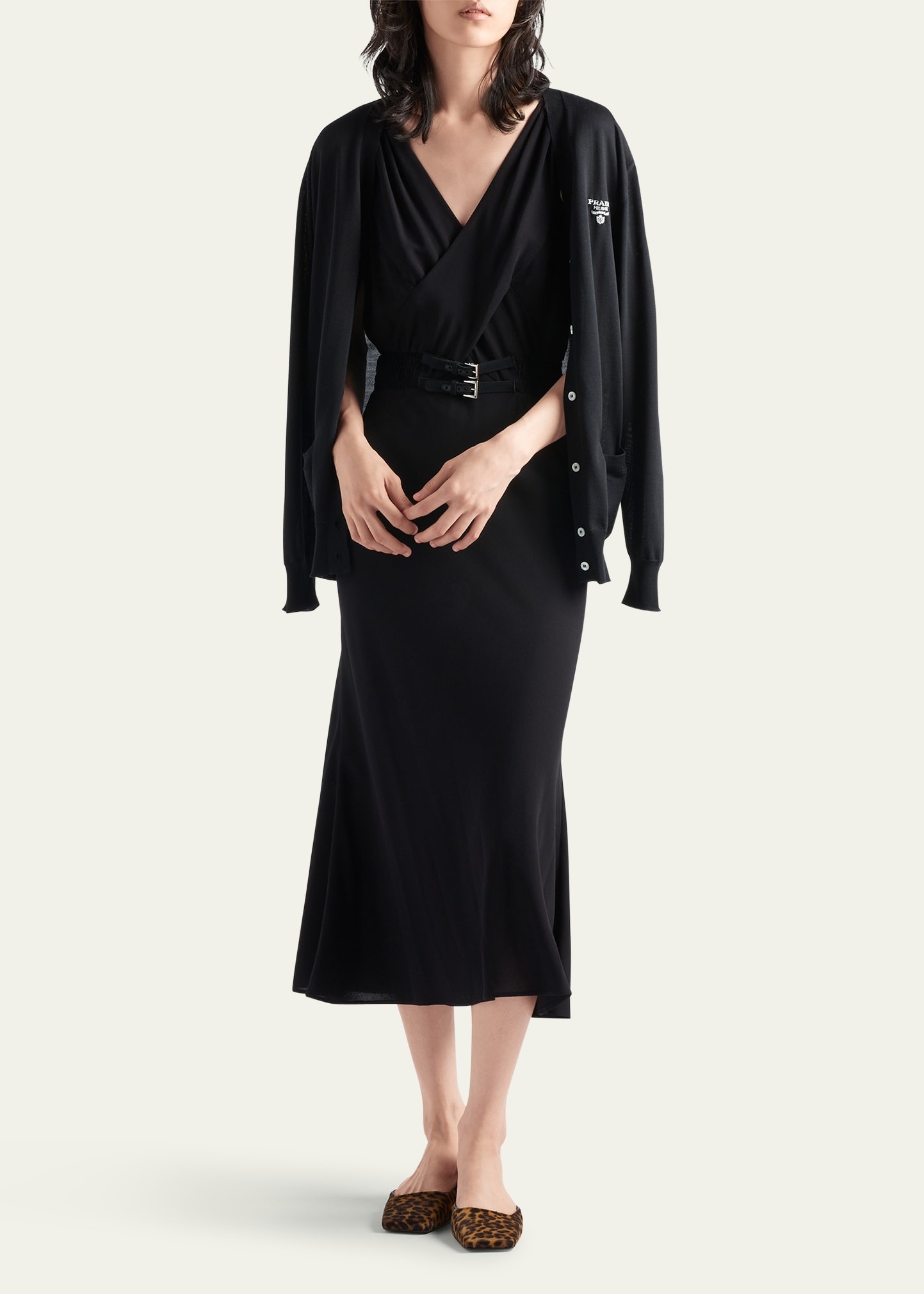 Sable Fit-Flare Midi Dress - 2