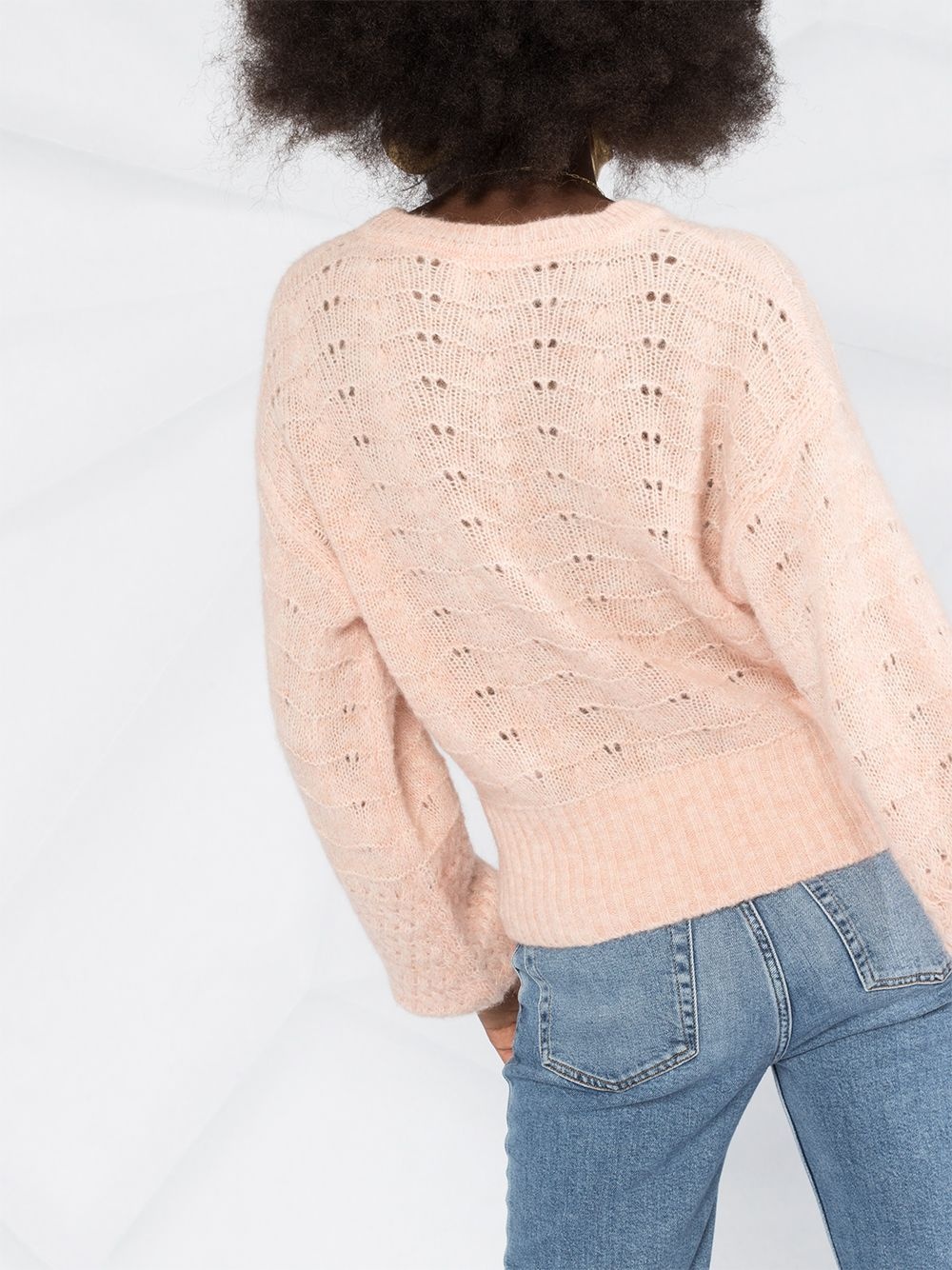 knitted long-sleeve jumper - 3