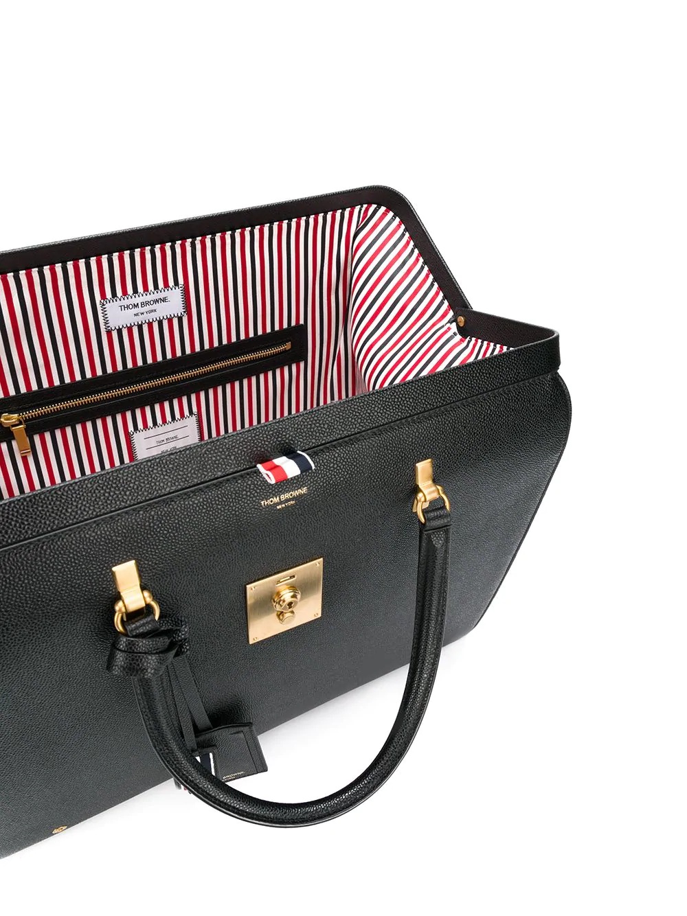 Mr. Thom pebbled-leather holdall - 5
