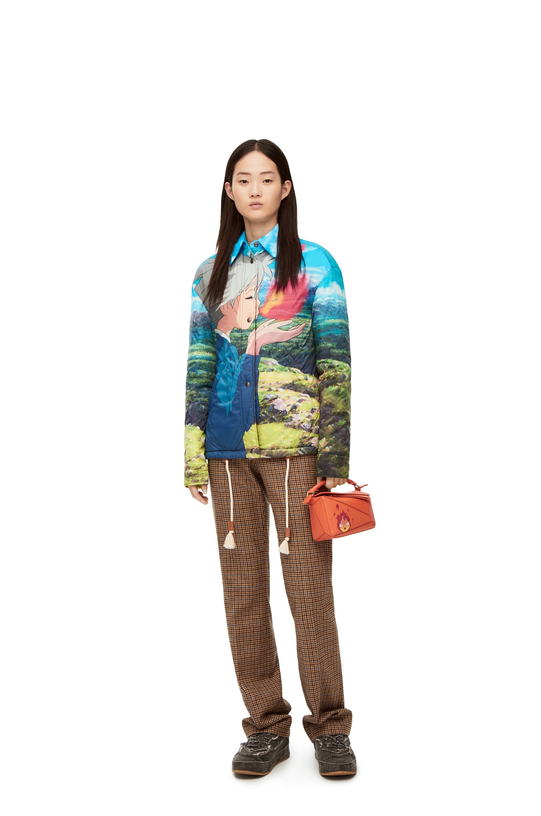 Calcifer coach jacket in nylon - 2