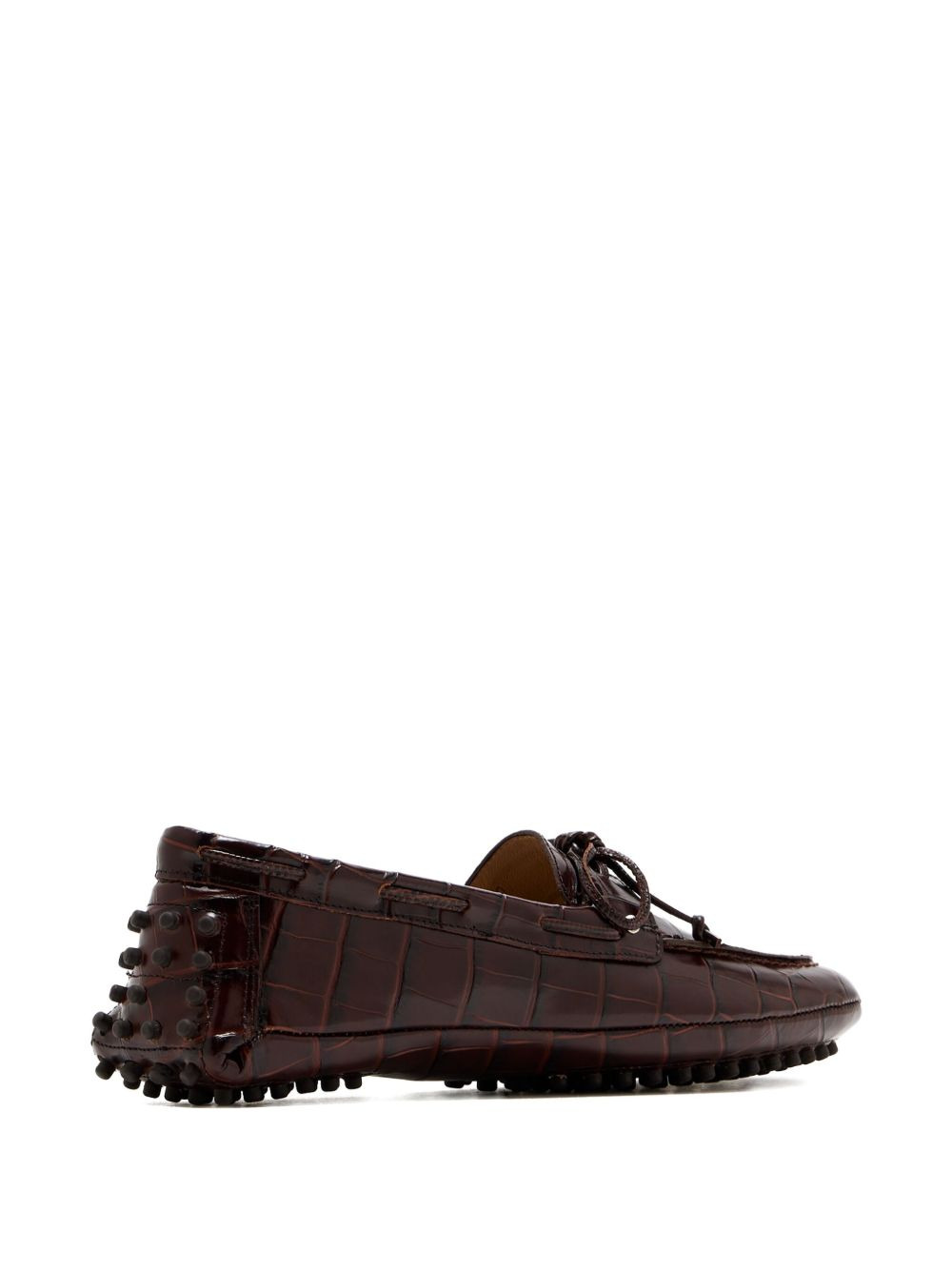 crocodile-effect loafers - 2