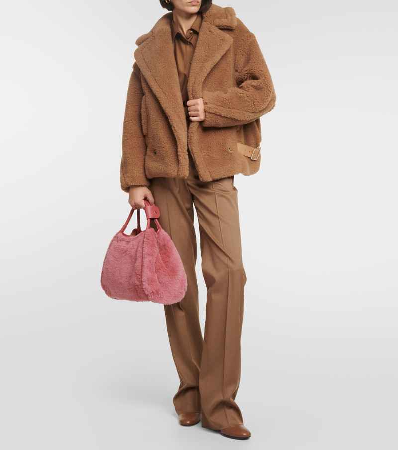 Max Mara Marine Medium teddy tote bag outlook