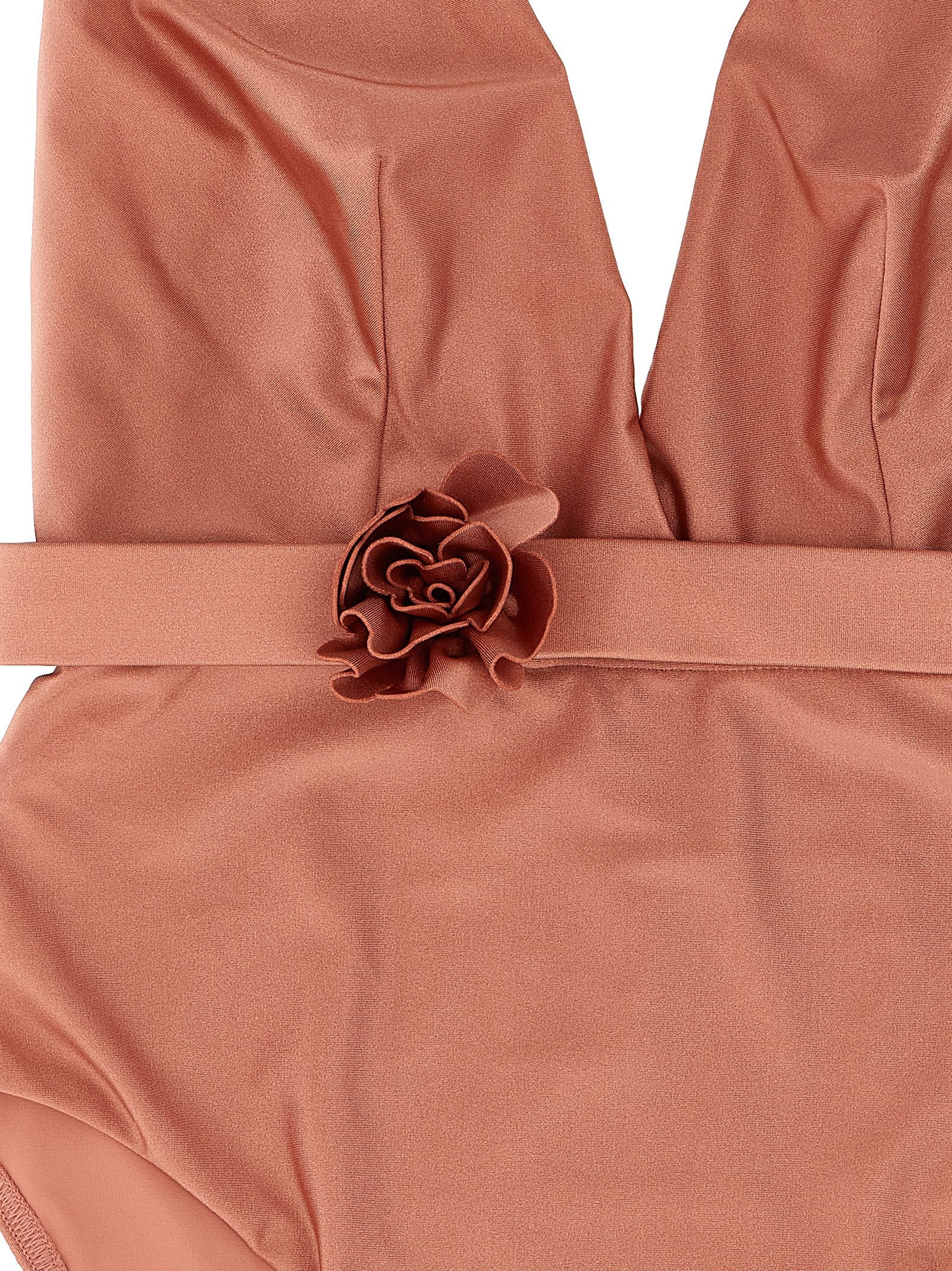 Lucky Plunge Flower Beachwear Pink - 3
