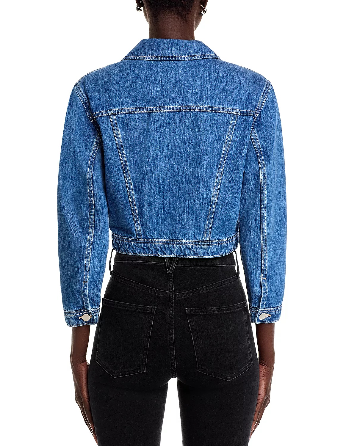 Koda Cropped Denim Jacket - 3