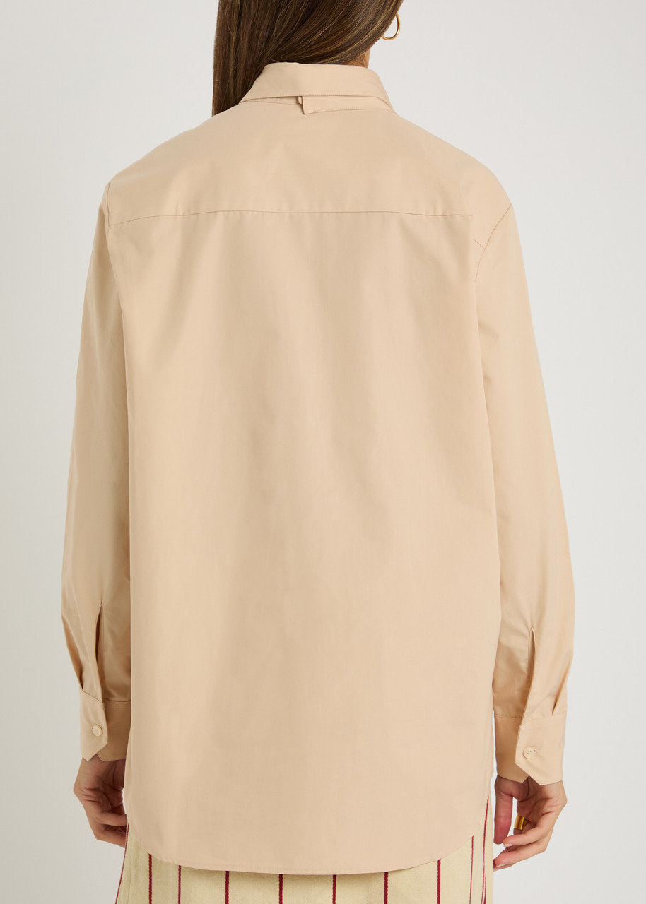 Bettter Ambrose Layered-effect Cotton-poplin Shirt - 3