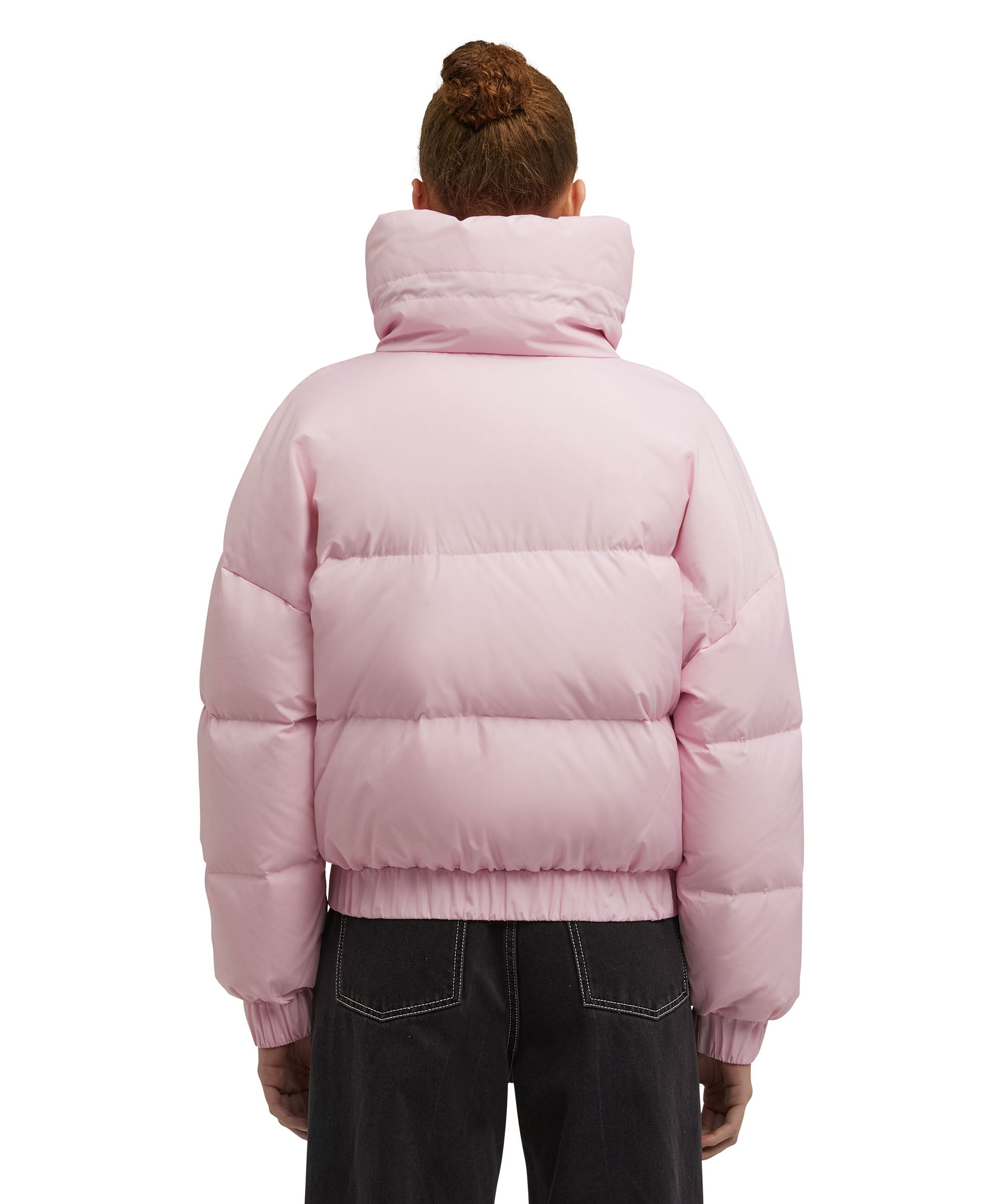 "Ripstop Nylon" Cropped down jacket - 4
