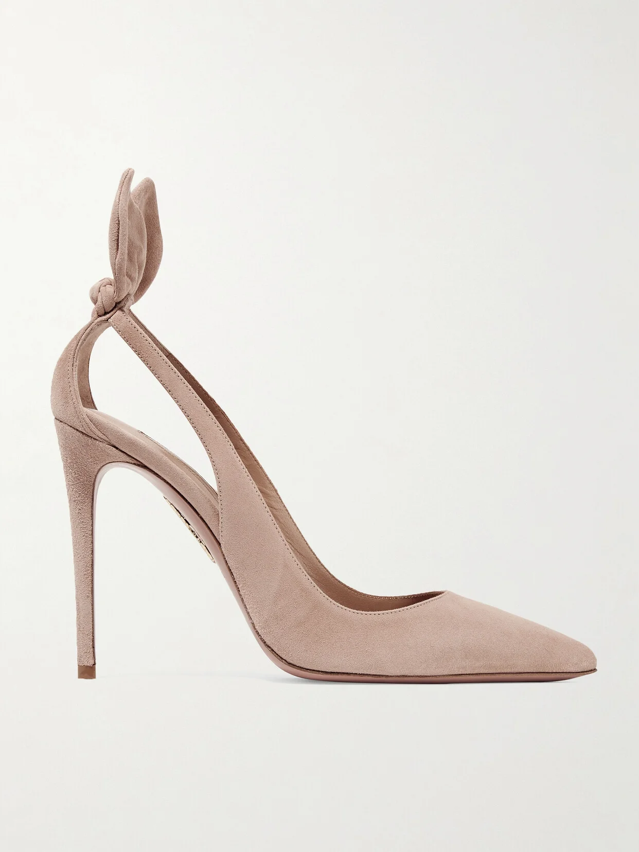 Bow Tie 105 Suede Pumps - 1