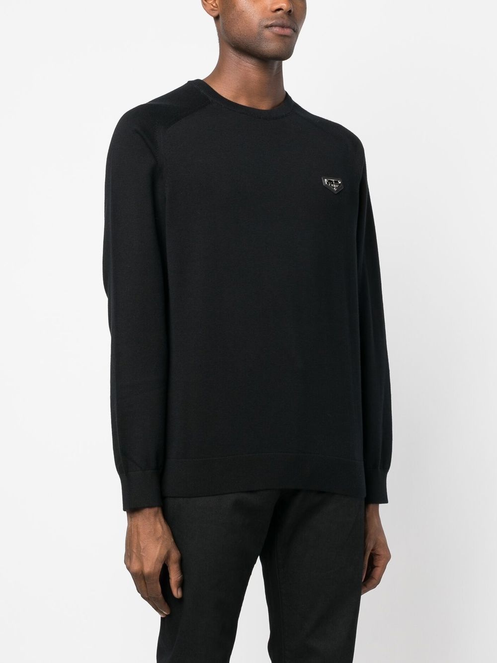 logo-plaque jumper - 3