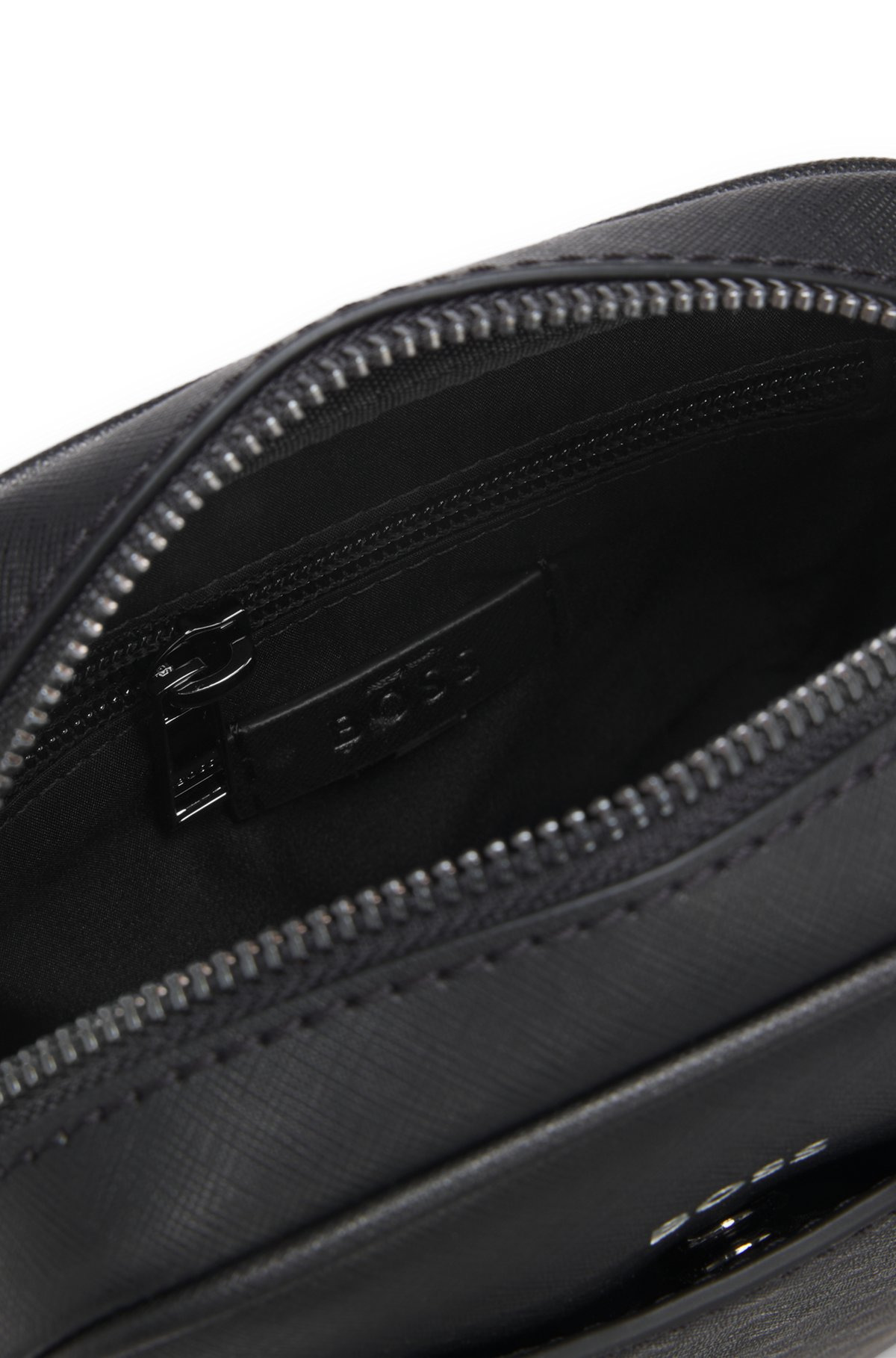 REPORTER BAG WITH MONOGRAM-PATTERNED FRONT POCKET - 4