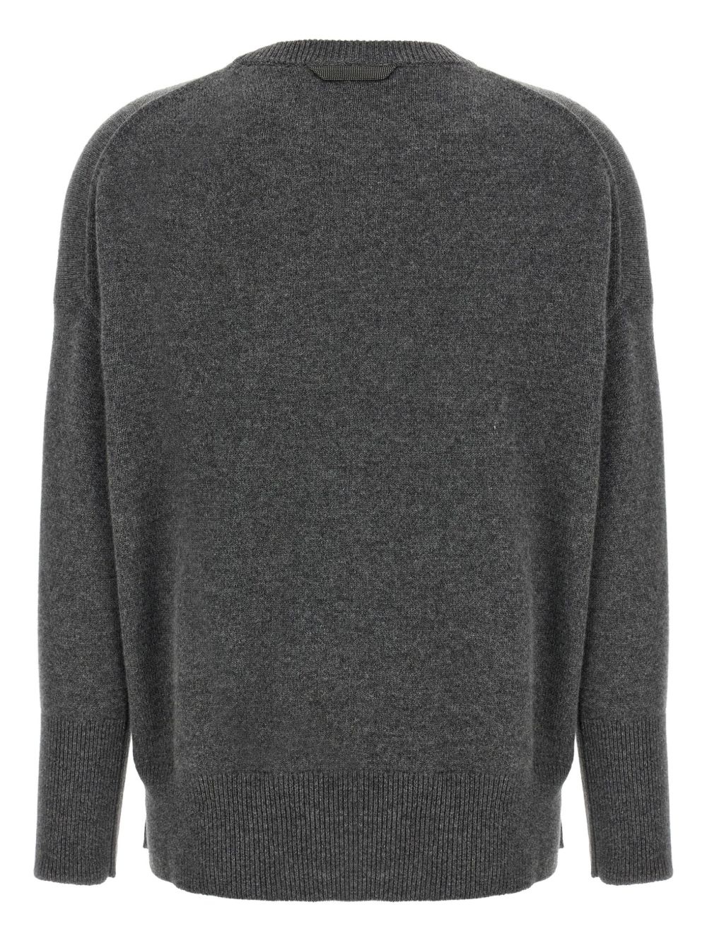 Monile cashmere crew-neck sweater - 2