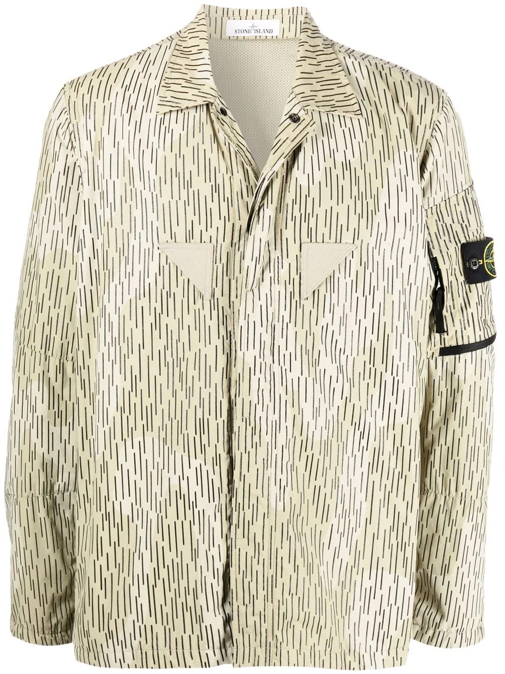 Rain Camo print overshirt - 1