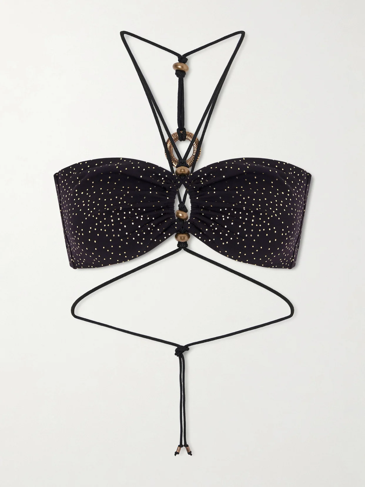 Analia Polka-dot Bikini Top - 1